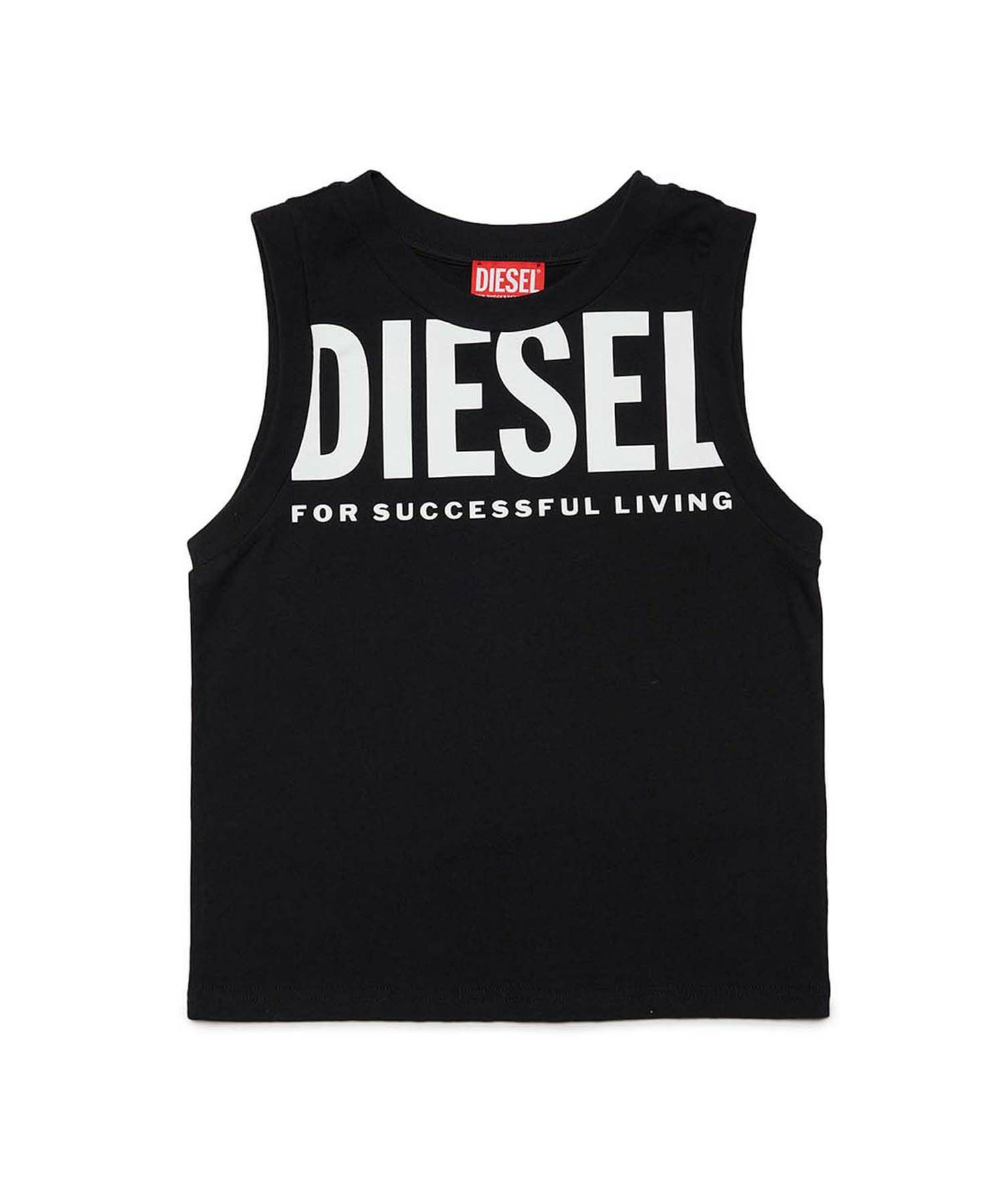 DIESEL(ディーゼル)Kids & Junior ブランドロゴタンクトップ | SHIFFON