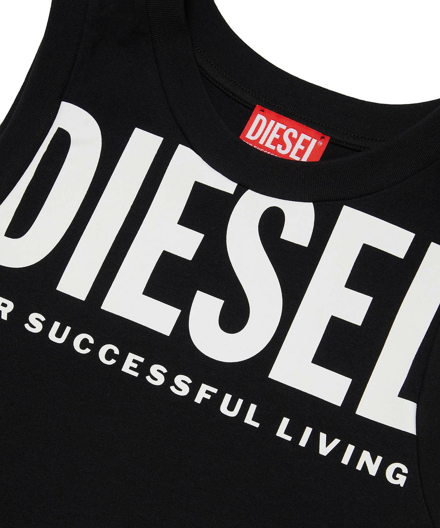 DIESEL(ディーゼル)Kids & Junior ブランドロゴタンクトップ | SHIFFON