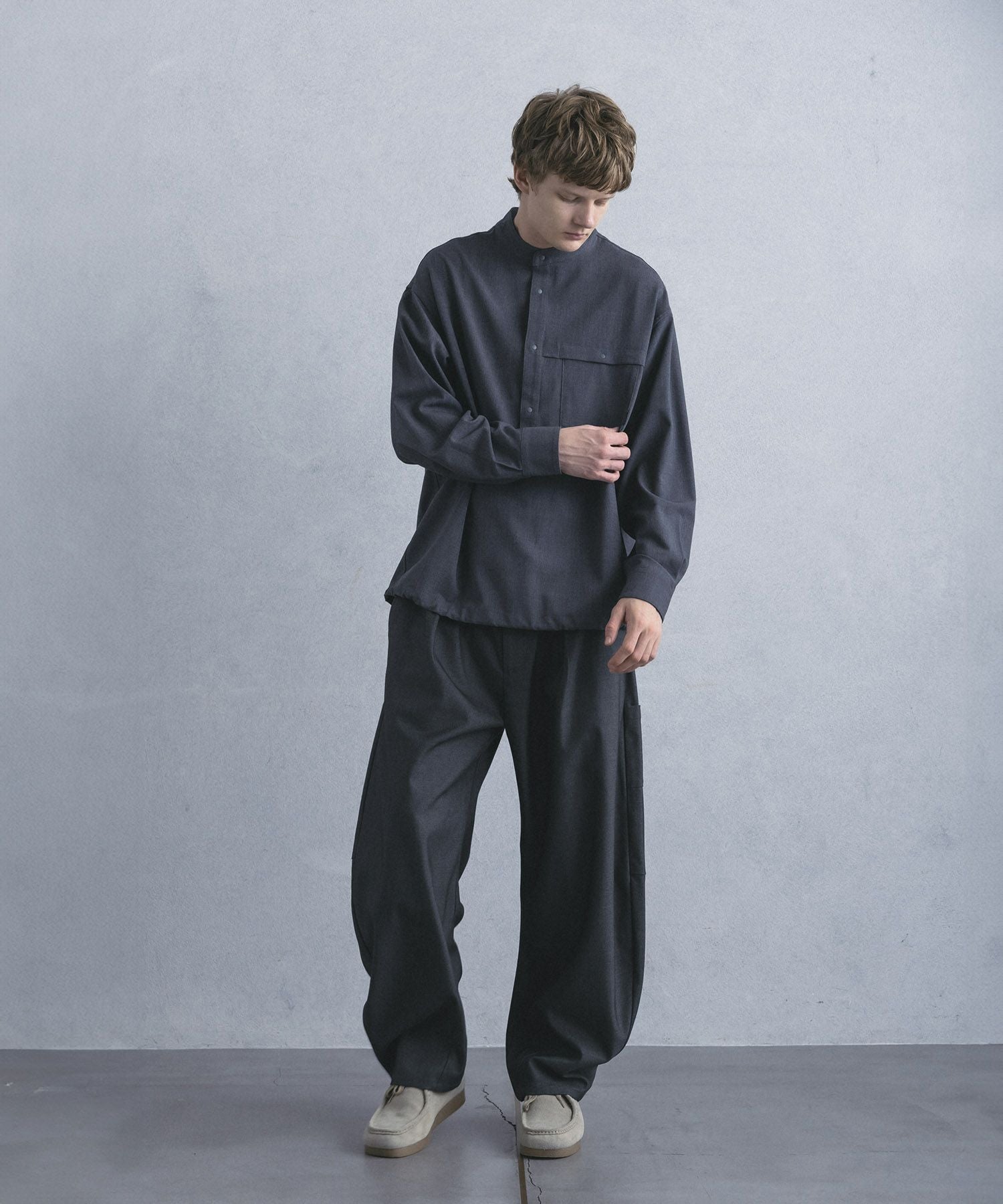 phenix(プラスフェニックス)COCOON SILHOUETTE RELAXED PANTS コクーン