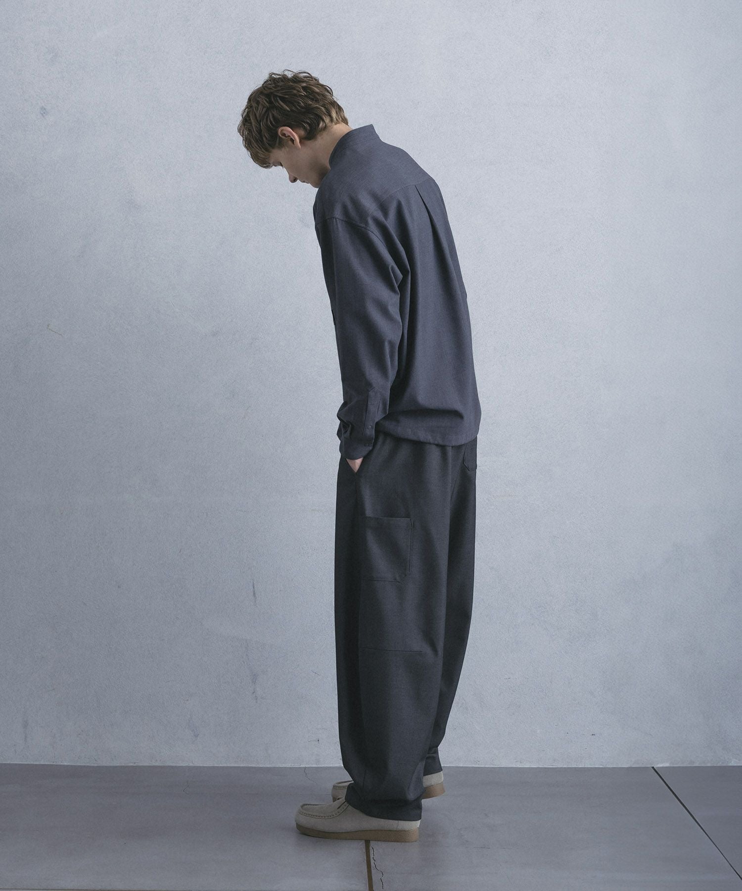 phenix(プラスフェニックス)COCOON SILHOUETTE RELAXED PANTS コクーン