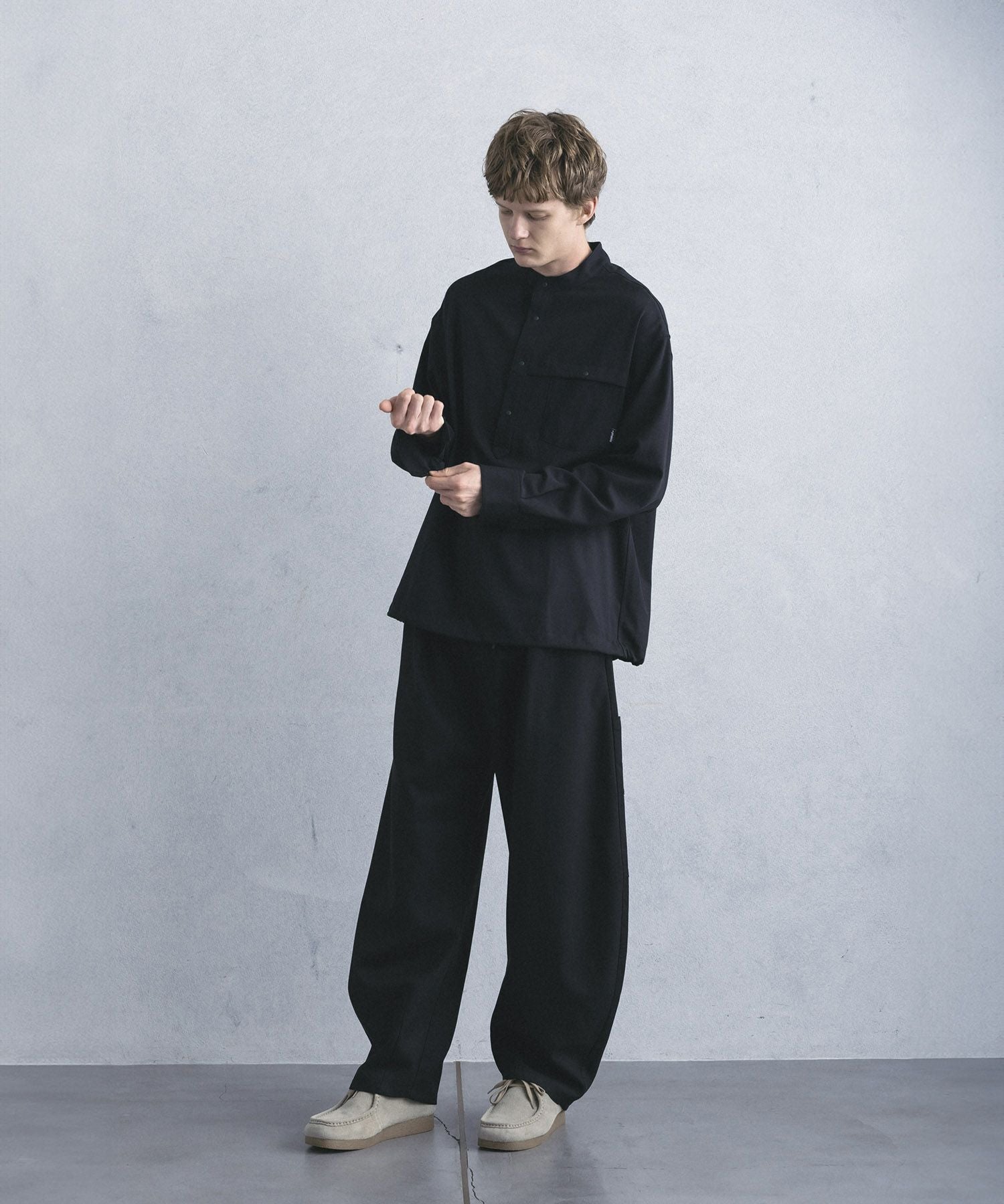 phenix(プラスフェニックス)COCOON SILHOUETTE RELAXED PANTS コクーン
