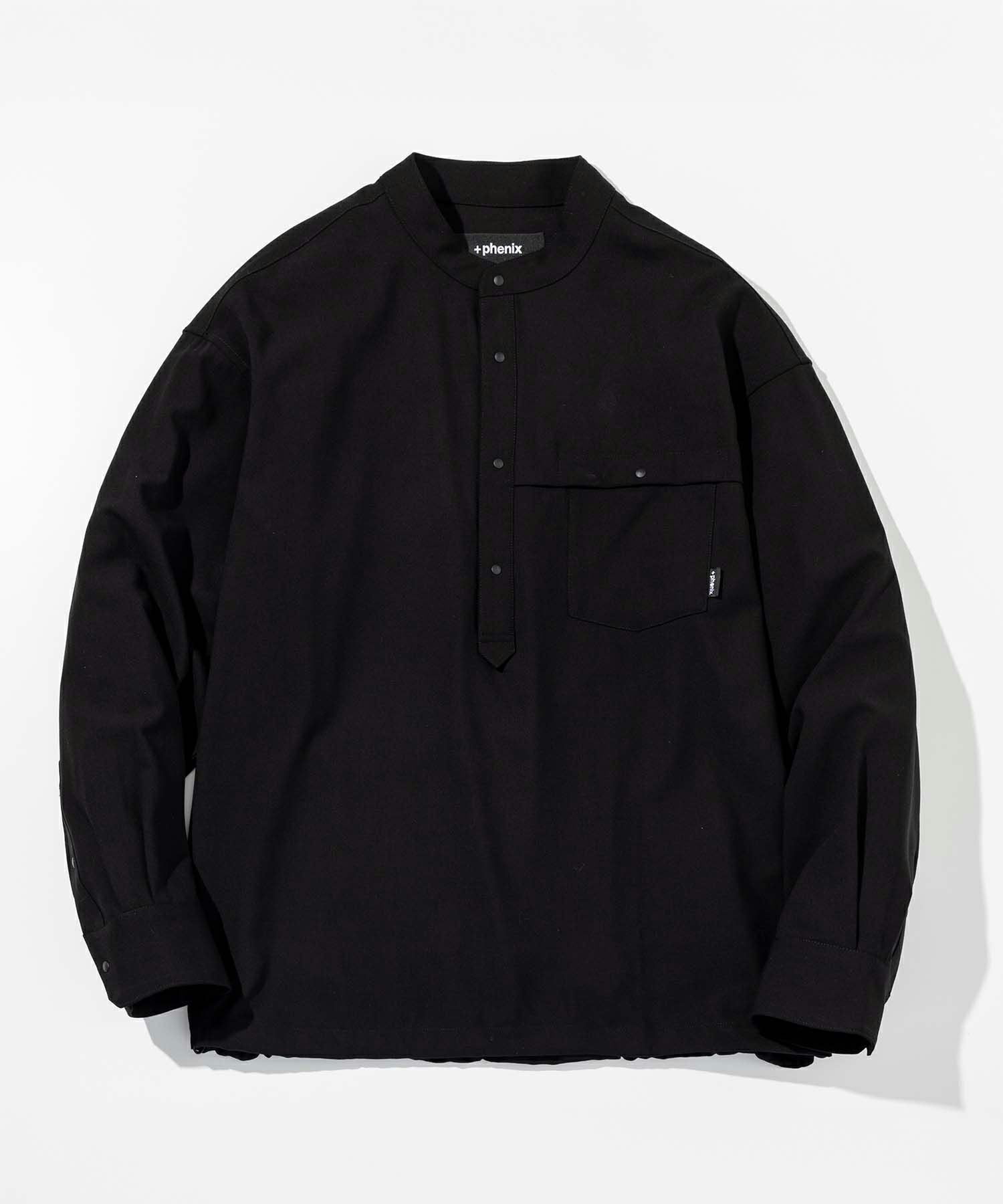 phenix(プラスフェニックス)PULLOVER BAND COLLAR SHIRT プルオーバー