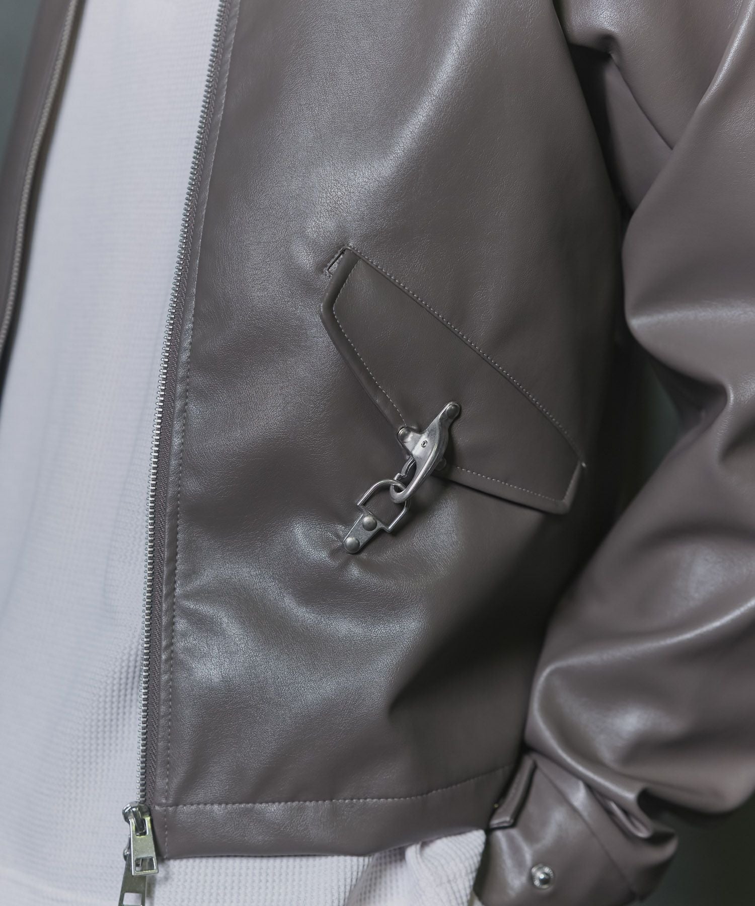 Confirm(コンファーム)Fireman Clasp Leather Jacket / ファイヤーマン