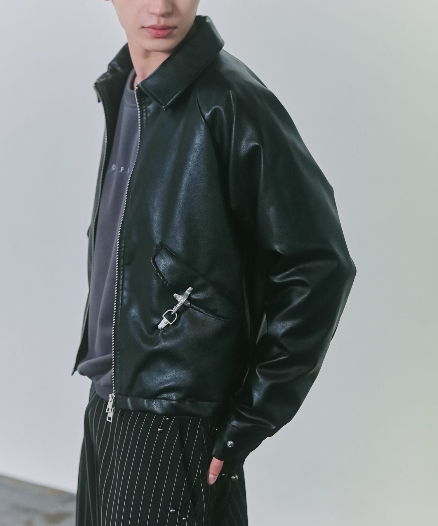 s*a様 アナハイムダックス レザージャケット ALKAN JACKET | オールセインツ 公式オンラインストア