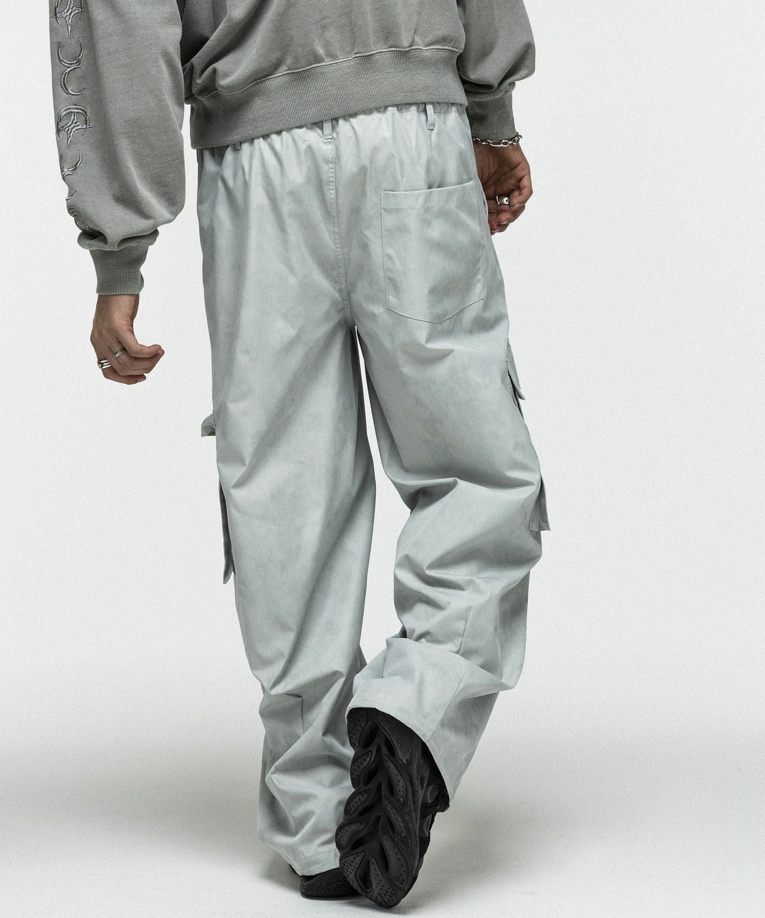 ILL'S(イルズ)ACID WASH NYRON CARGO PANTS / アシッドウォッシュ
