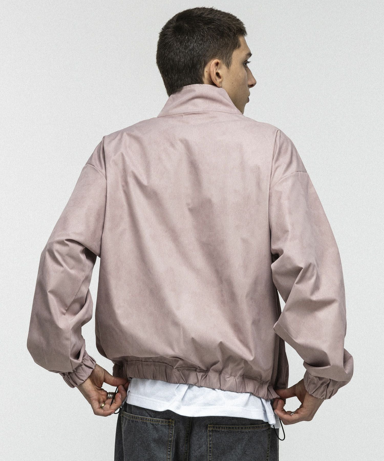 ILL'S(イルズ)ACID WASH NYRON BLOUSON / アシッドウォッシュナイロン