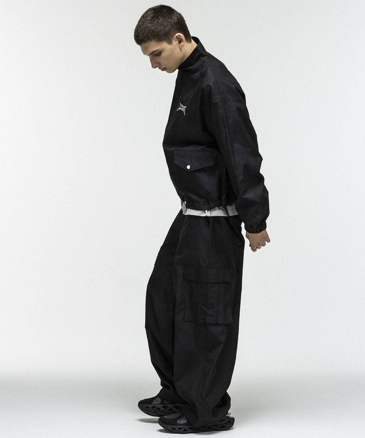 ILL'S(イルズ)ACID WASH NYRON BLOUSON / アシッドウォッシュナイロン