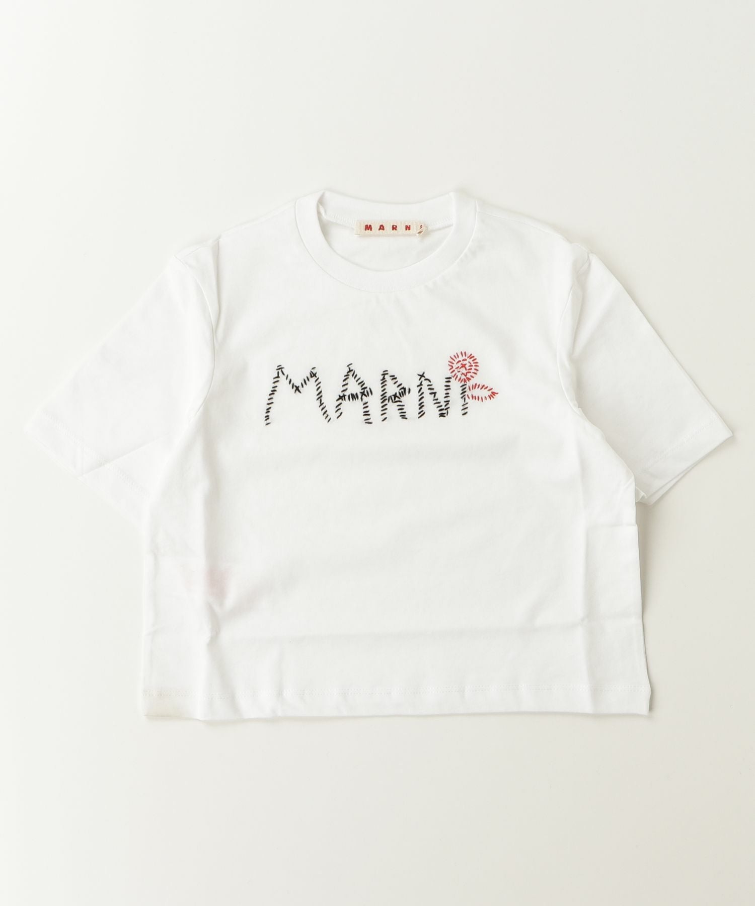 MARNI(マルニ)Kids & Junior ブランドロゴ半袖Tシャツカットソー