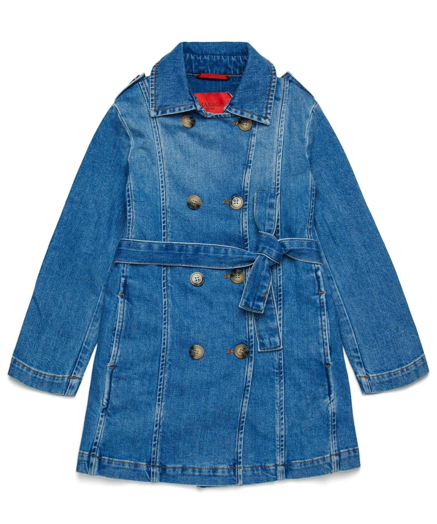 Max&Co.(マックスアンドコー)Kids & Junior デニムトレンチコート
