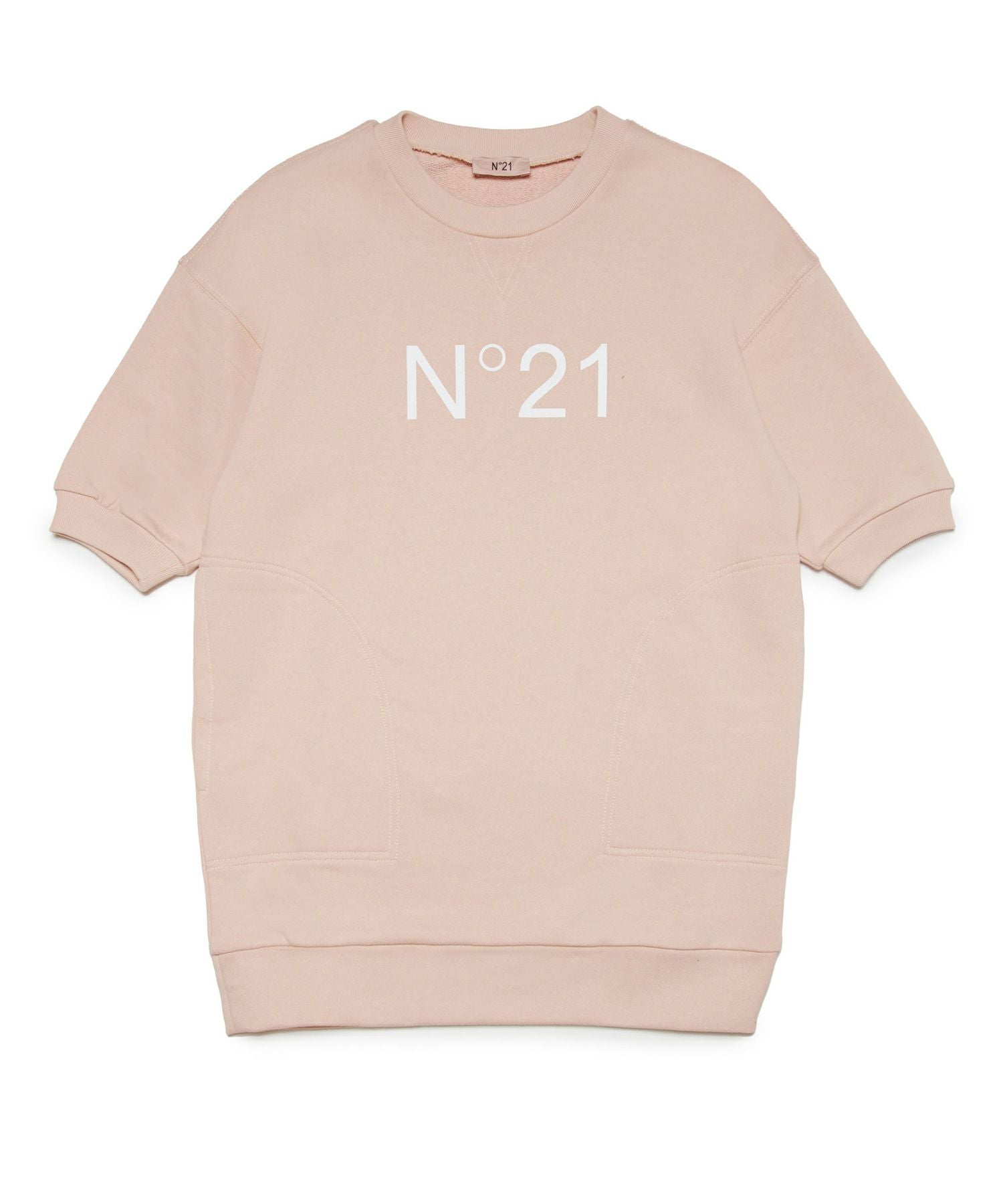N°21(ヌメロ ヴェントゥーノ)Kids & Junior ブランドロゴ半袖Tシャツ
