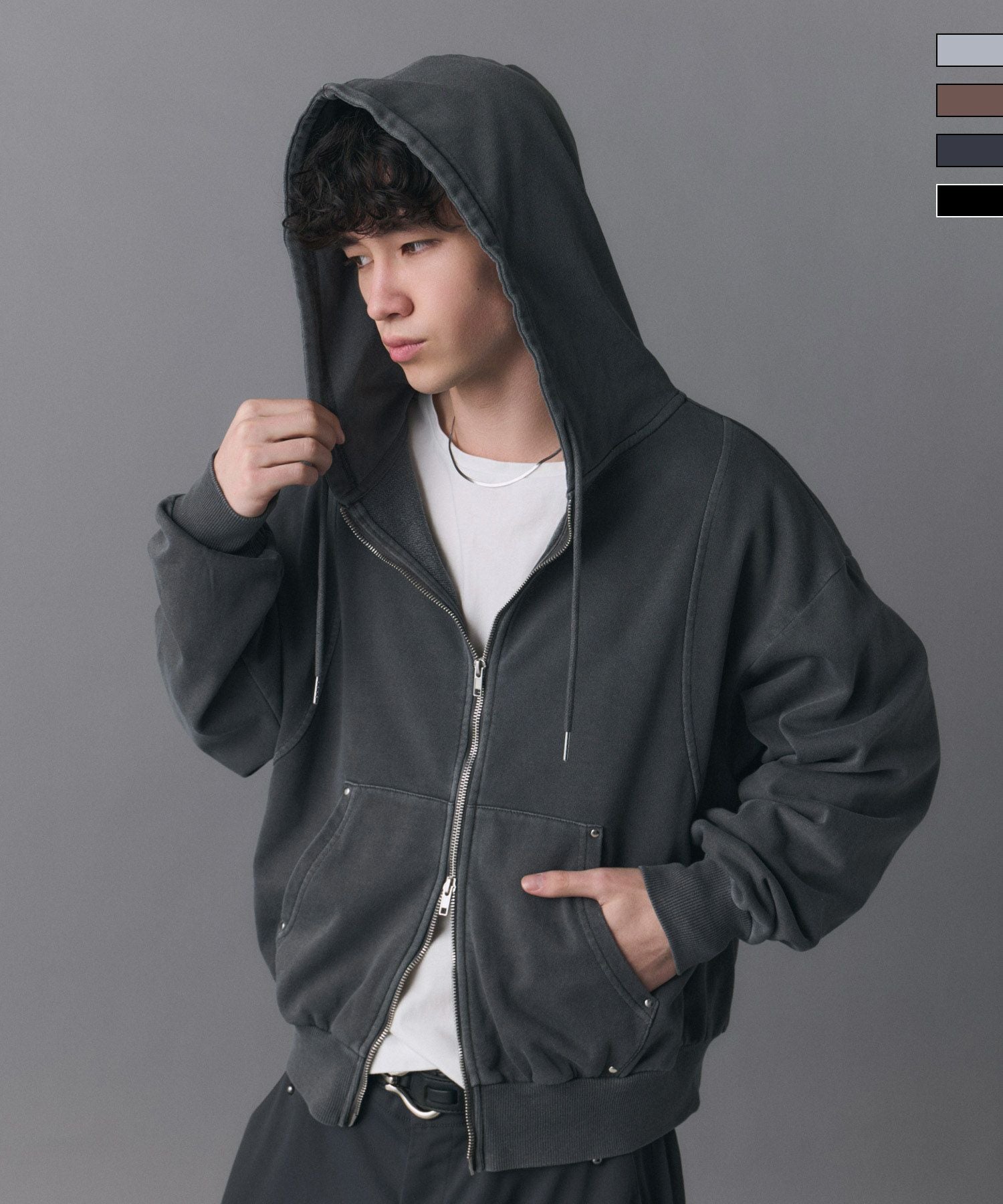 【ほぼ新品】TM NETWORK +01 ジップアップパーカー ブラック　XL パーカー XL / TM NETWORK 40th FANKS intelligence Days ～DEVOTION
