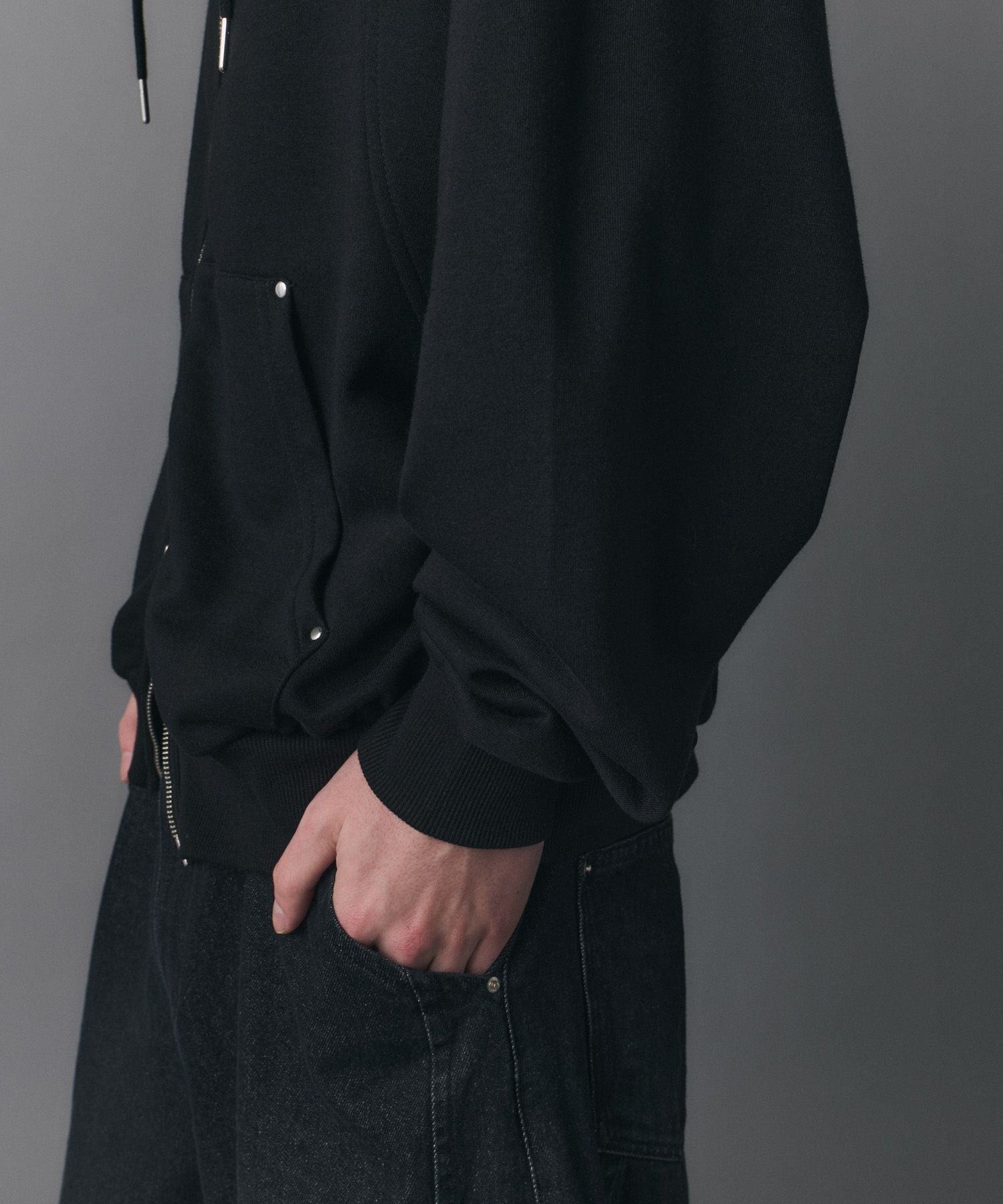 Confirm(コンファーム)Switching Full Zip Hoodie / スイッチング