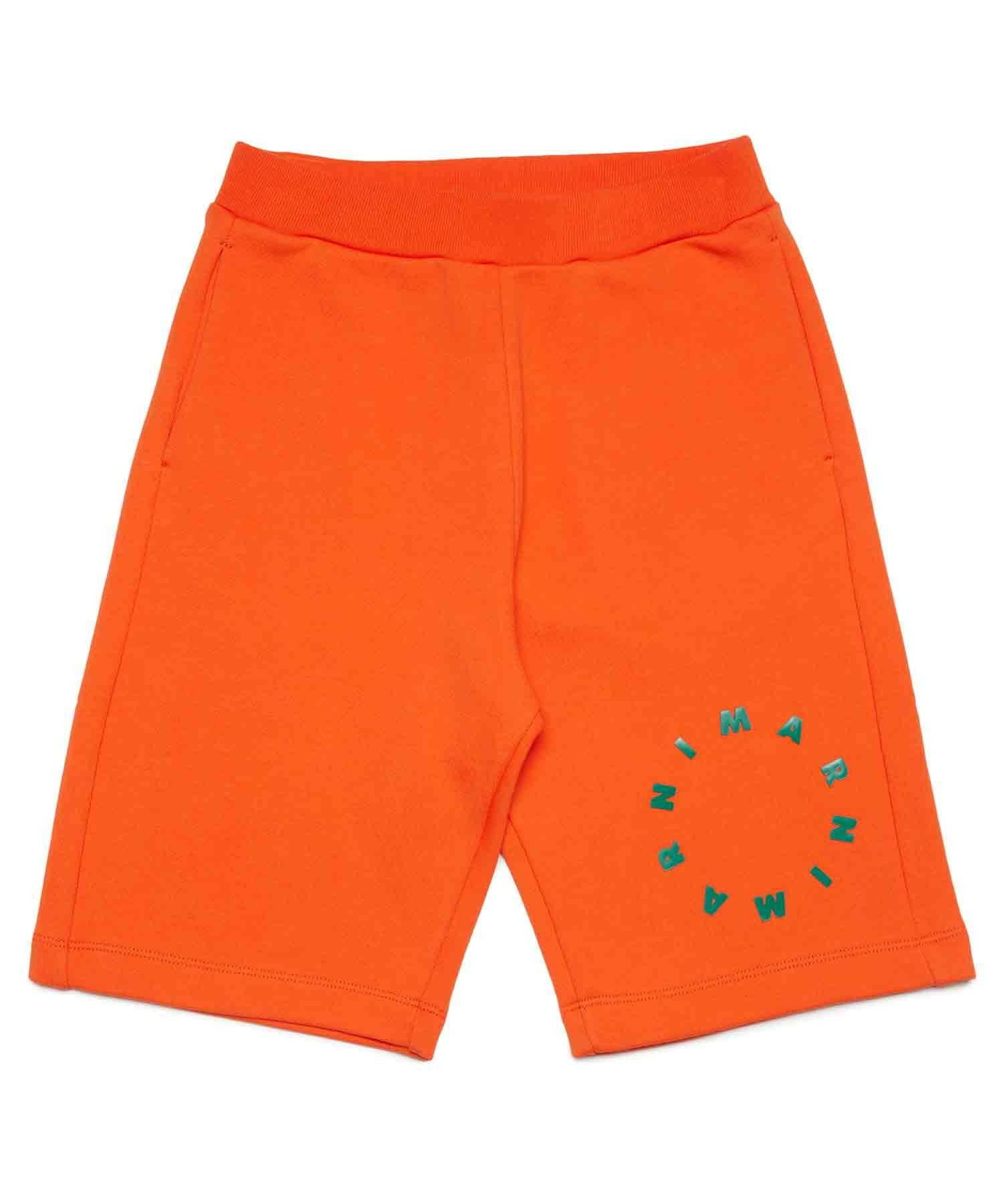 MARNI(マルニ)Kids & Junior サークルブランドロゴスウェットショート