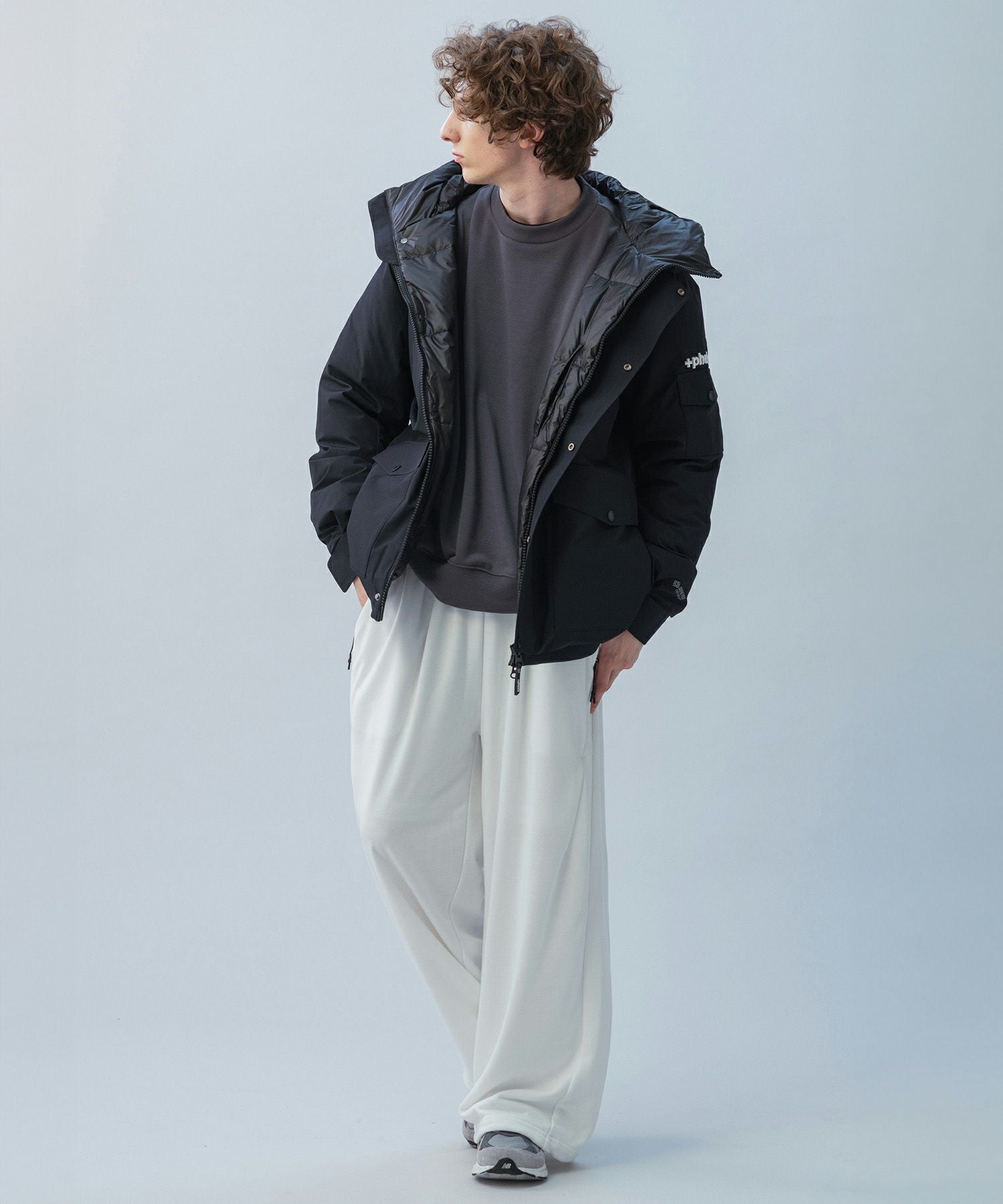 phenix(プラスフェニックス)TECH SWEAT WIDE PANTS / テック