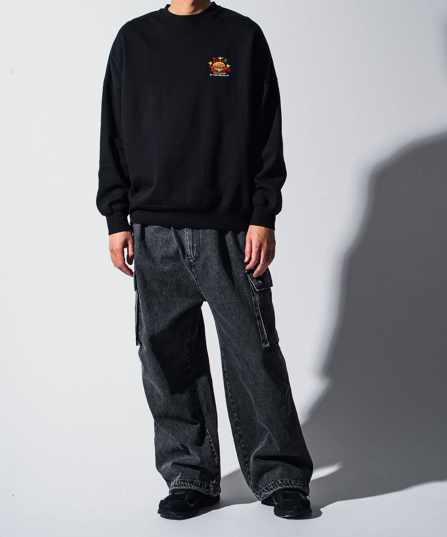 Mark Gonzales(マーク ゴンザレス) ワンポイントロゴ プルオーバー