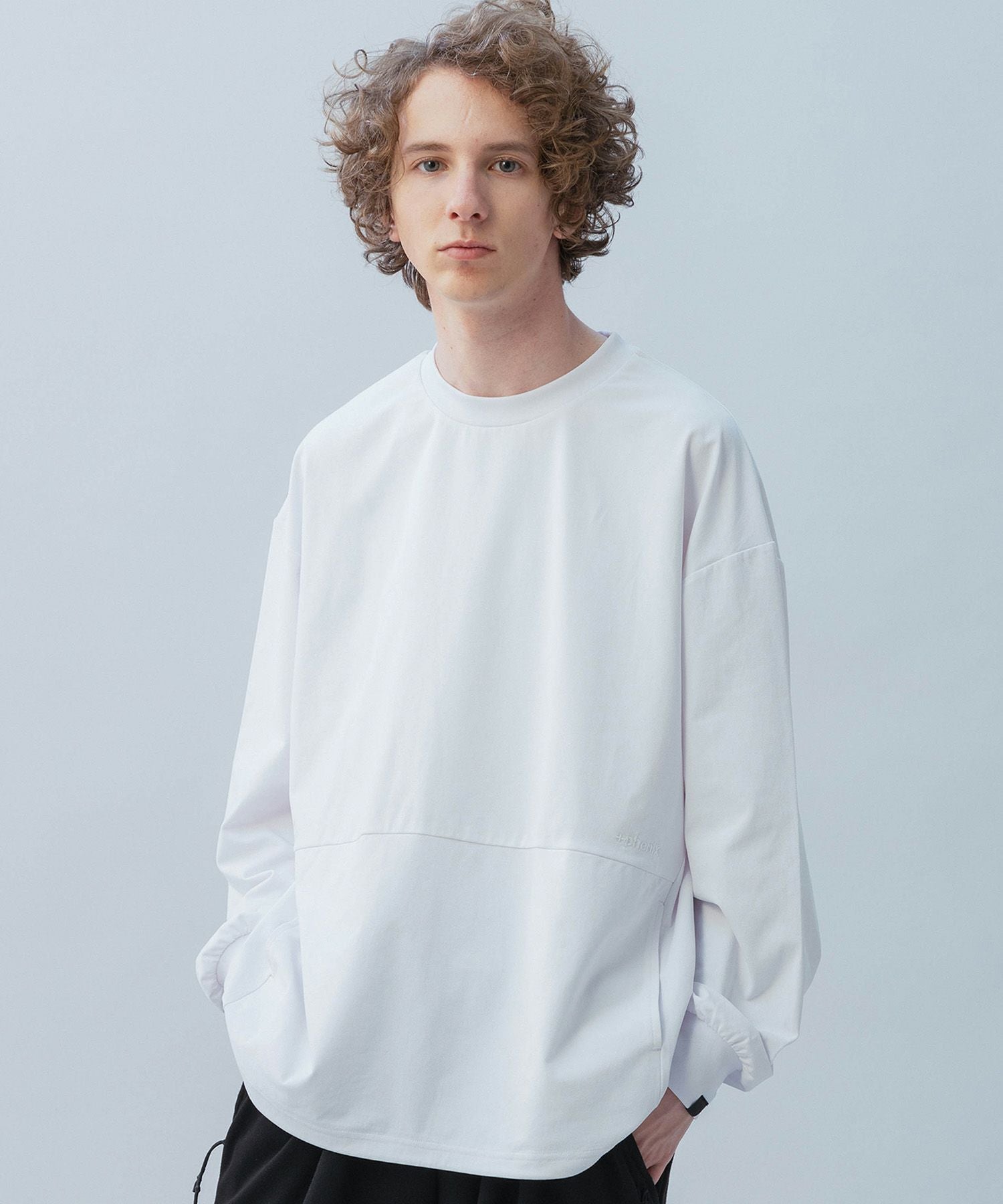 phenix(プラスフェニックス)DRAWSTRING LONG SLEEVE TEE / ドロー