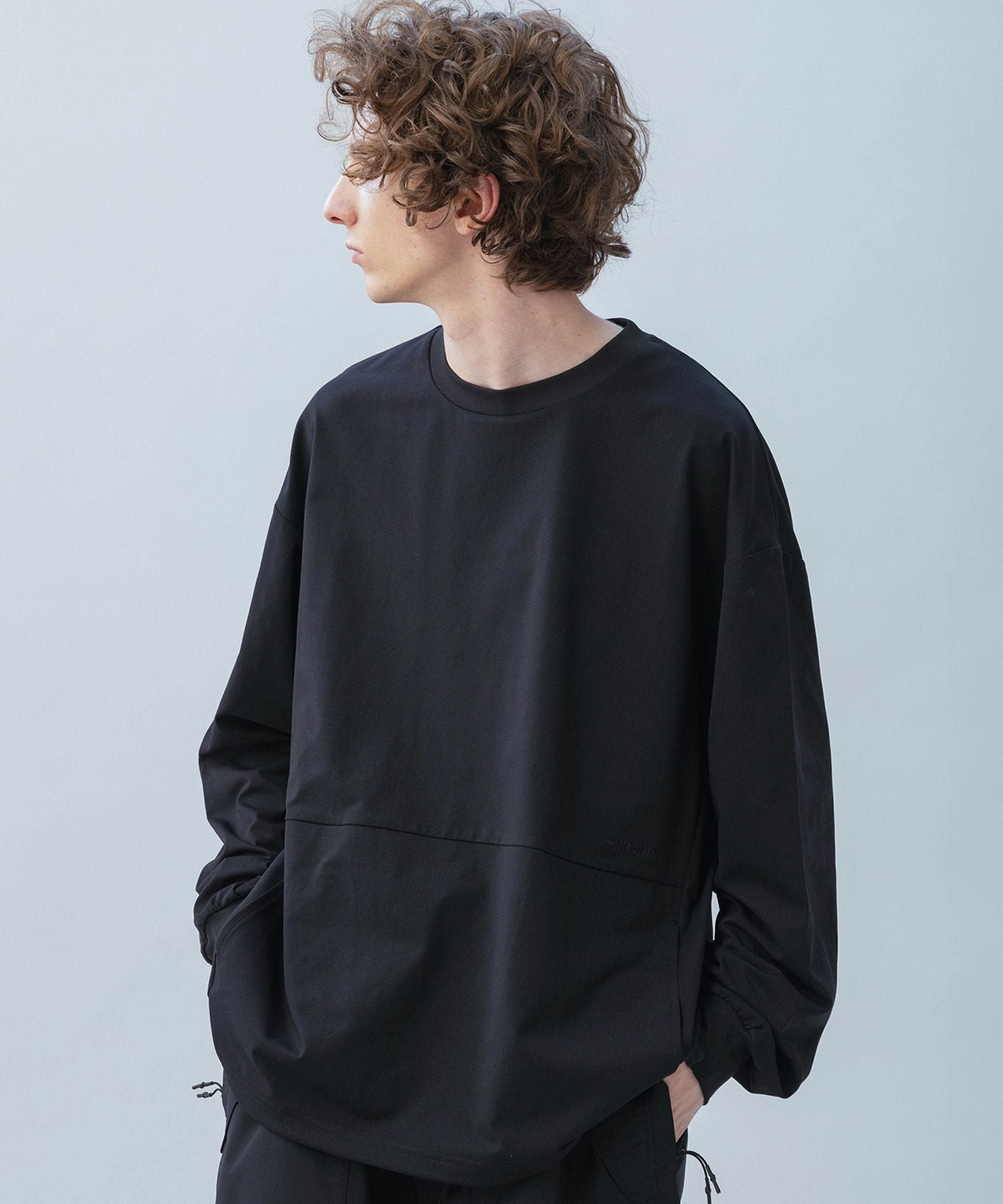 phenix(プラスフェニックス)DRAWSTRING LONG SLEEVE TEE / ドロー