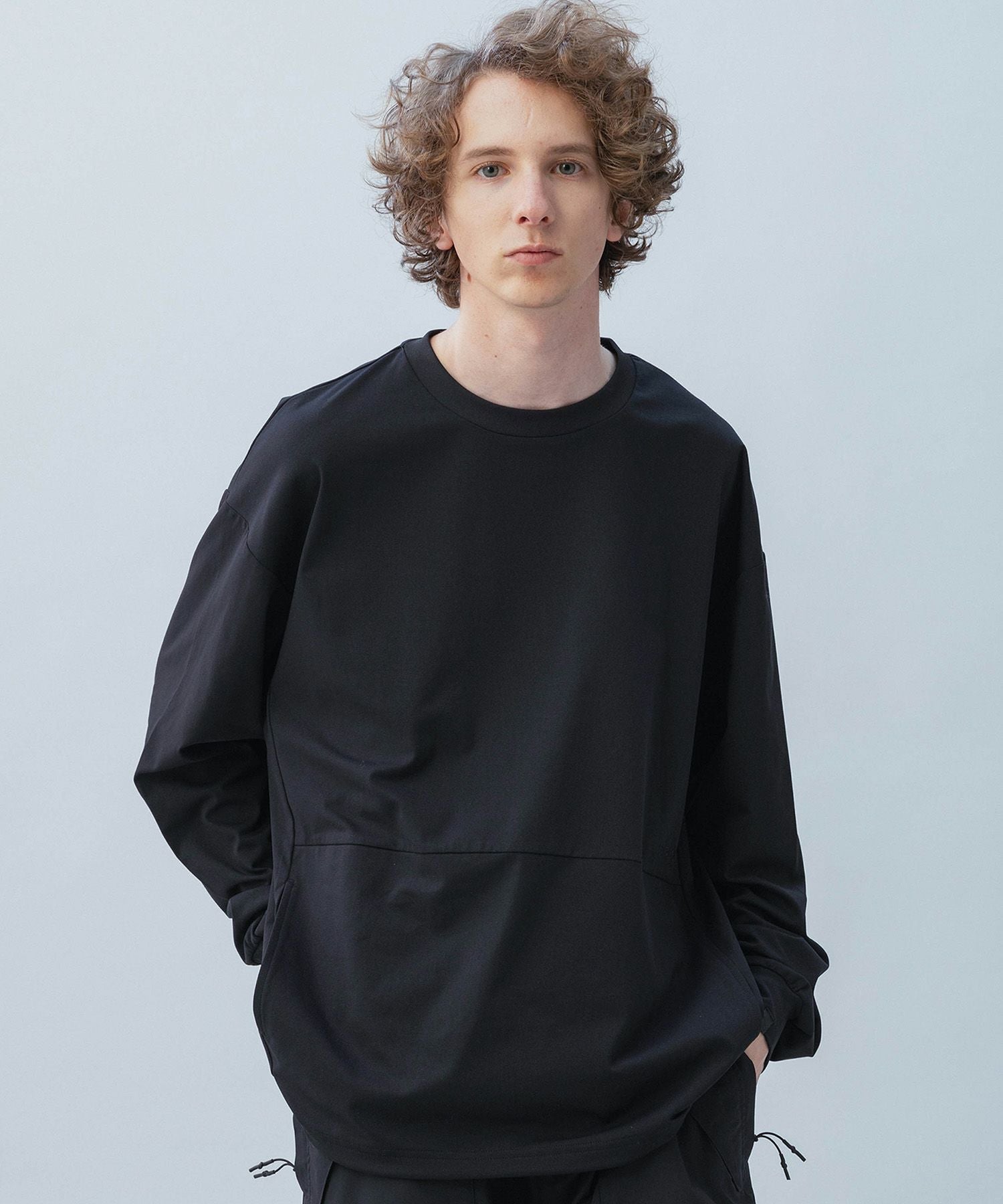 phenix(プラスフェニックス)DRAWSTRING LONG SLEEVE TEE / ドロー