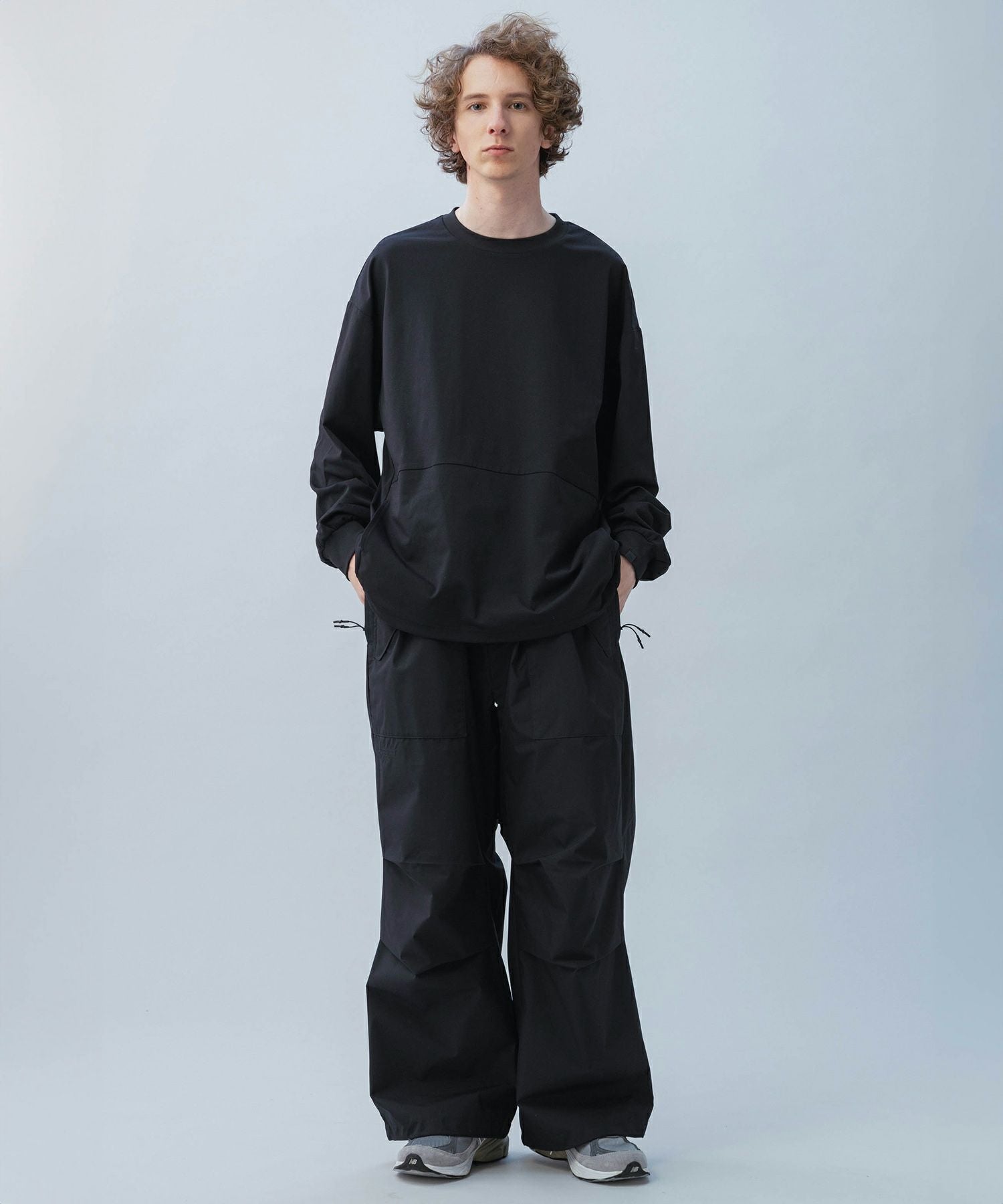 phenix(プラスフェニックス)DRAWSTRING LONG SLEEVE TEE / ドロー