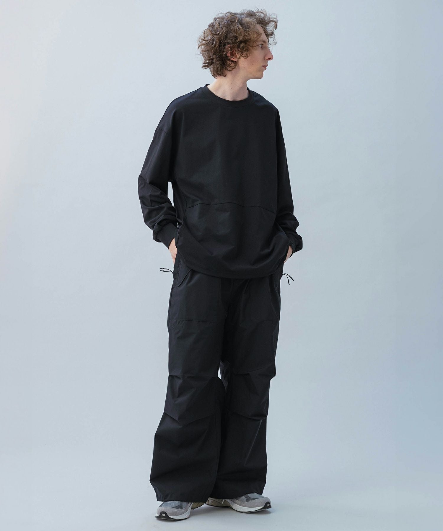 phenix(プラスフェニックス)DRAWSTRING LONG SLEEVE TEE / ドロー