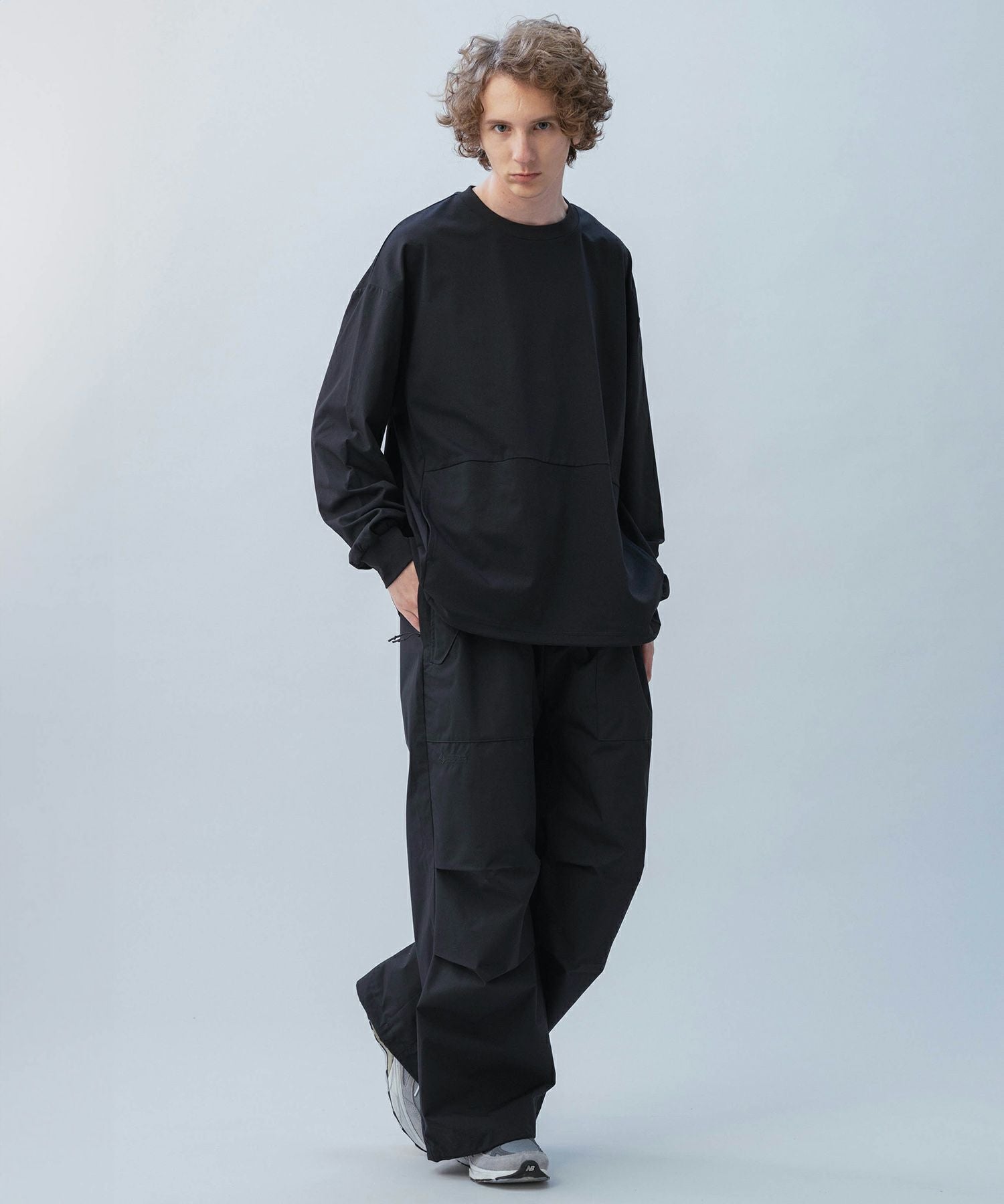 phenix(プラスフェニックス)DRAWSTRING LONG SLEEVE TEE / ドロー