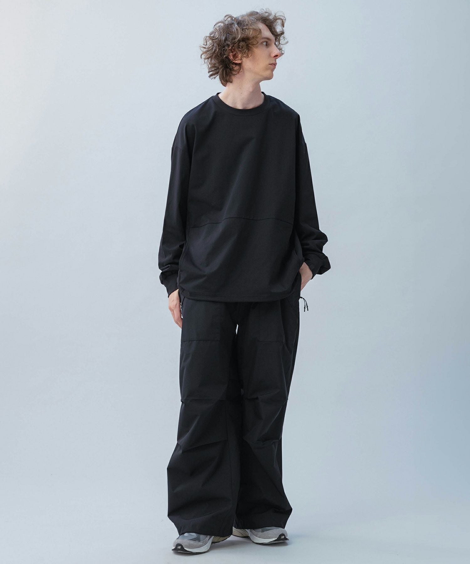 phenix(プラスフェニックス)DRAWSTRING LONG SLEEVE TEE / ドロー