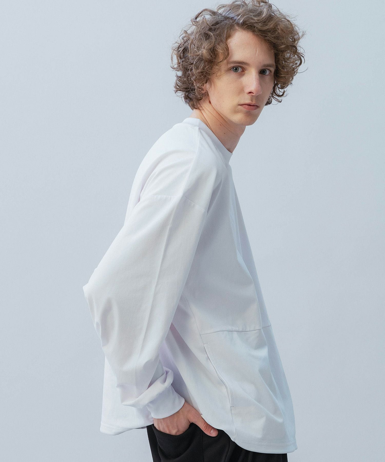 phenix(プラスフェニックス)DRAWSTRING LONG SLEEVE TEE / ドロー