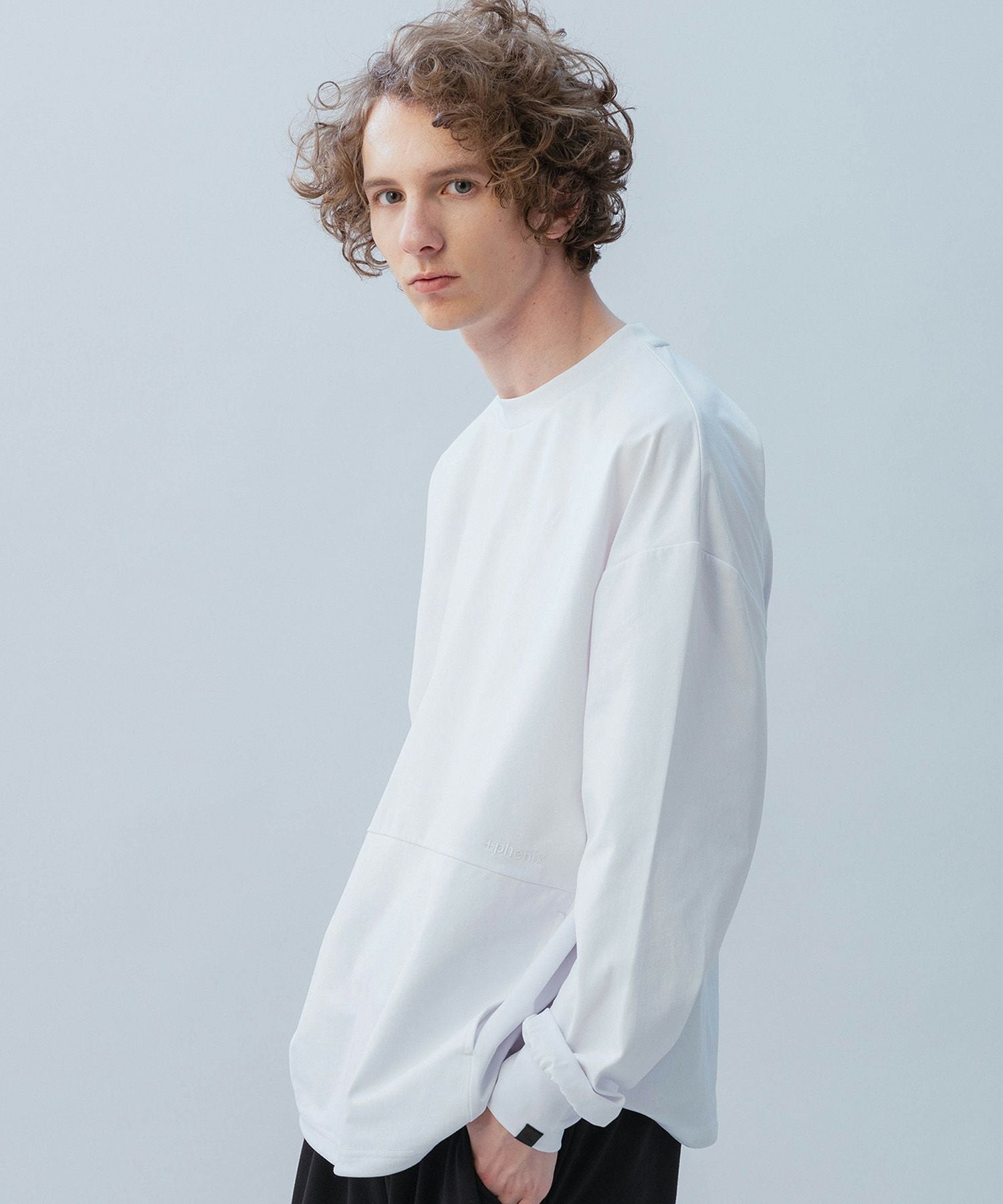 phenix(プラスフェニックス)DRAWSTRING LONG SLEEVE TEE / ドロー
