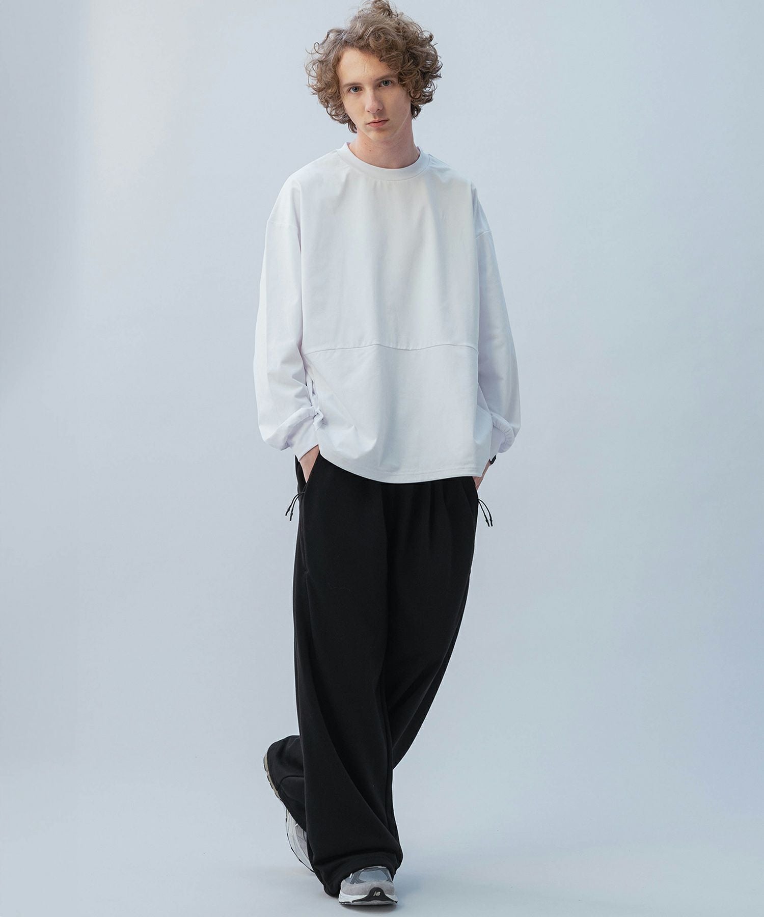phenix(プラスフェニックス)DRAWSTRING LONG SLEEVE TEE / ドロー