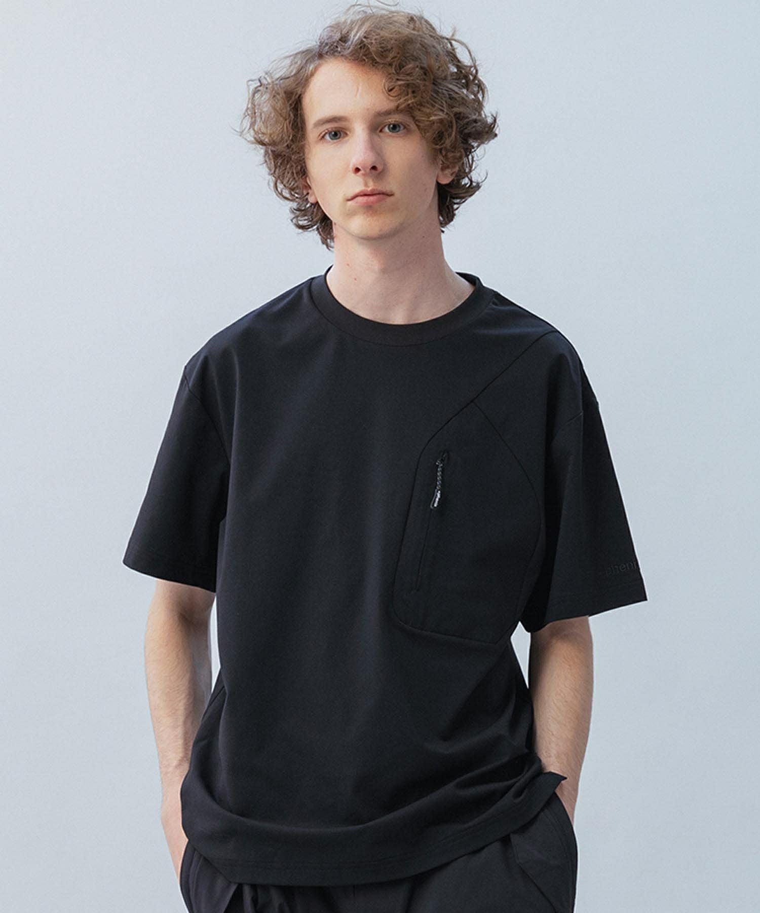 phenix(プラスフェニックス)HIDDEN ZIP POCKET SHORT SLEEVE TEE