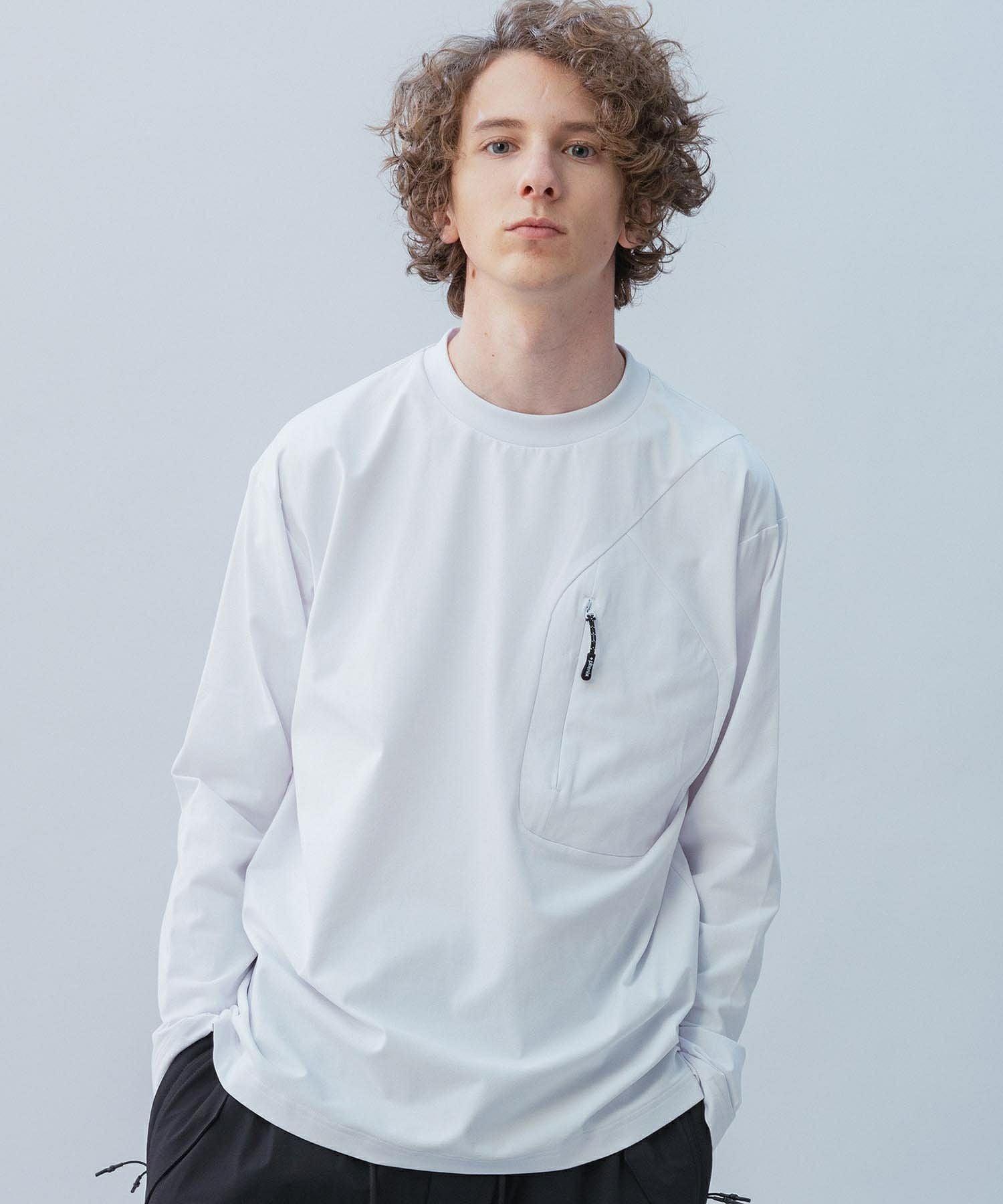 phenix(プラスフェニックス)HIDDEN ZIP POCKET LONG SLEEVE TEE