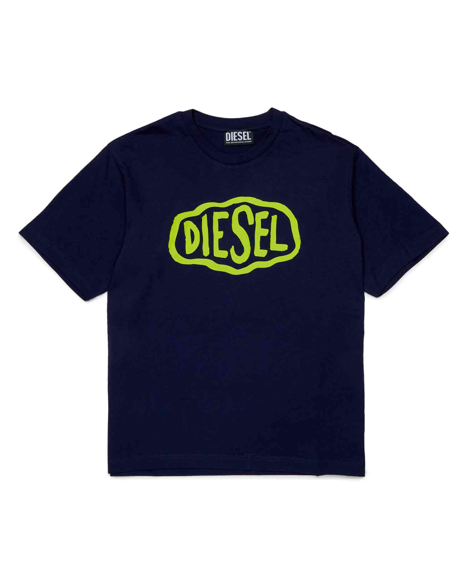 DIESEL(ディーゼル)Kids & Junior ブランドロゴ半袖Tシャツカットソー