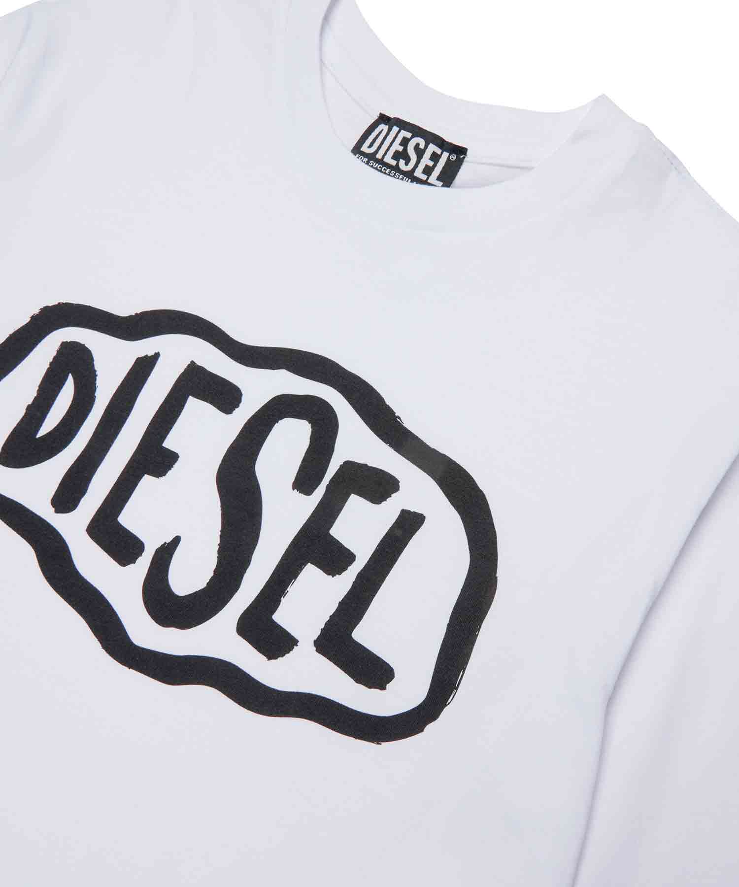 DIESEL(ディーゼル)Kids & Junior ブランドロゴ半袖Tシャツカットソー