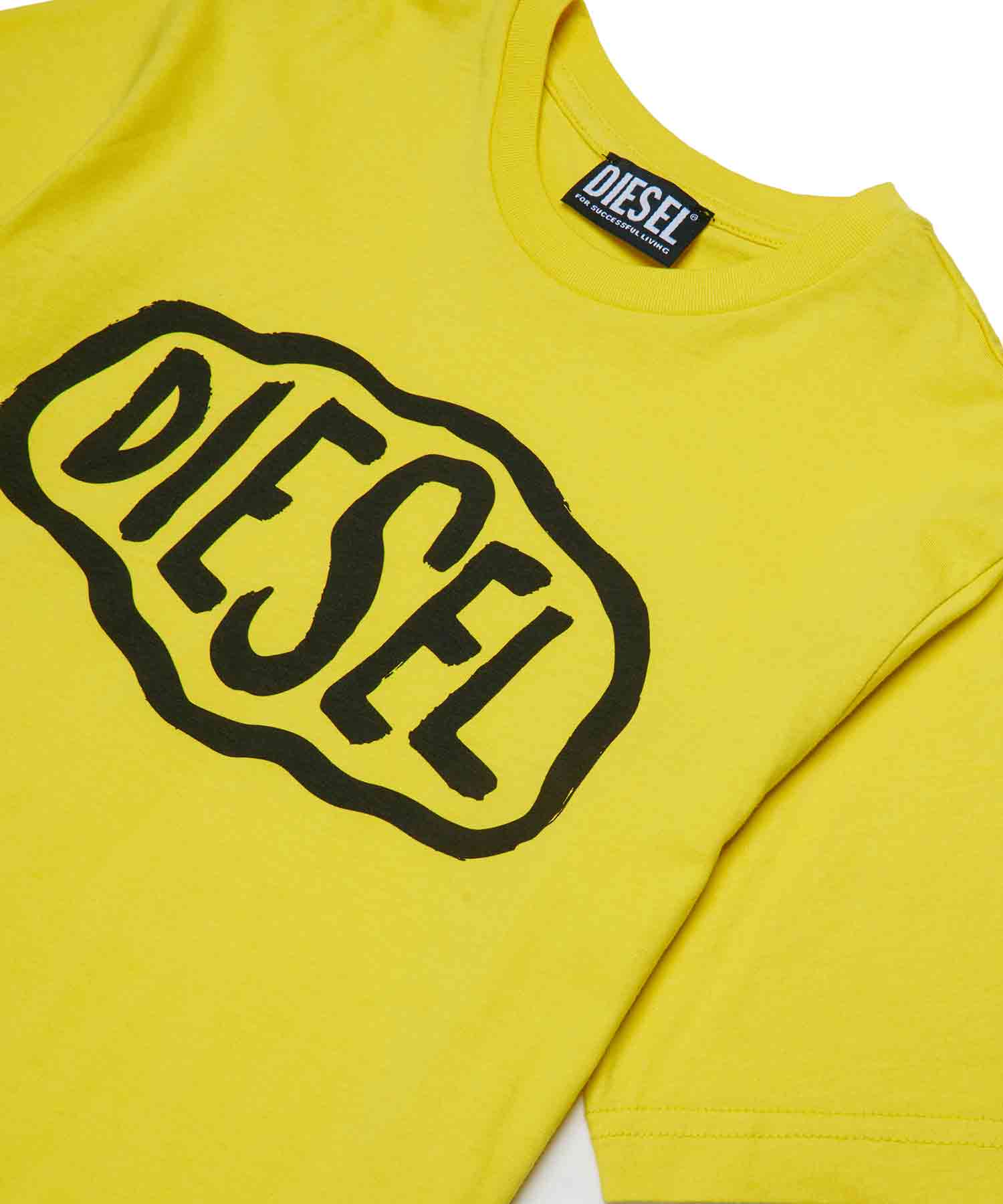 DIESEL(ディーゼル)Kids & Junior ブランドロゴ半袖Tシャツカットソー