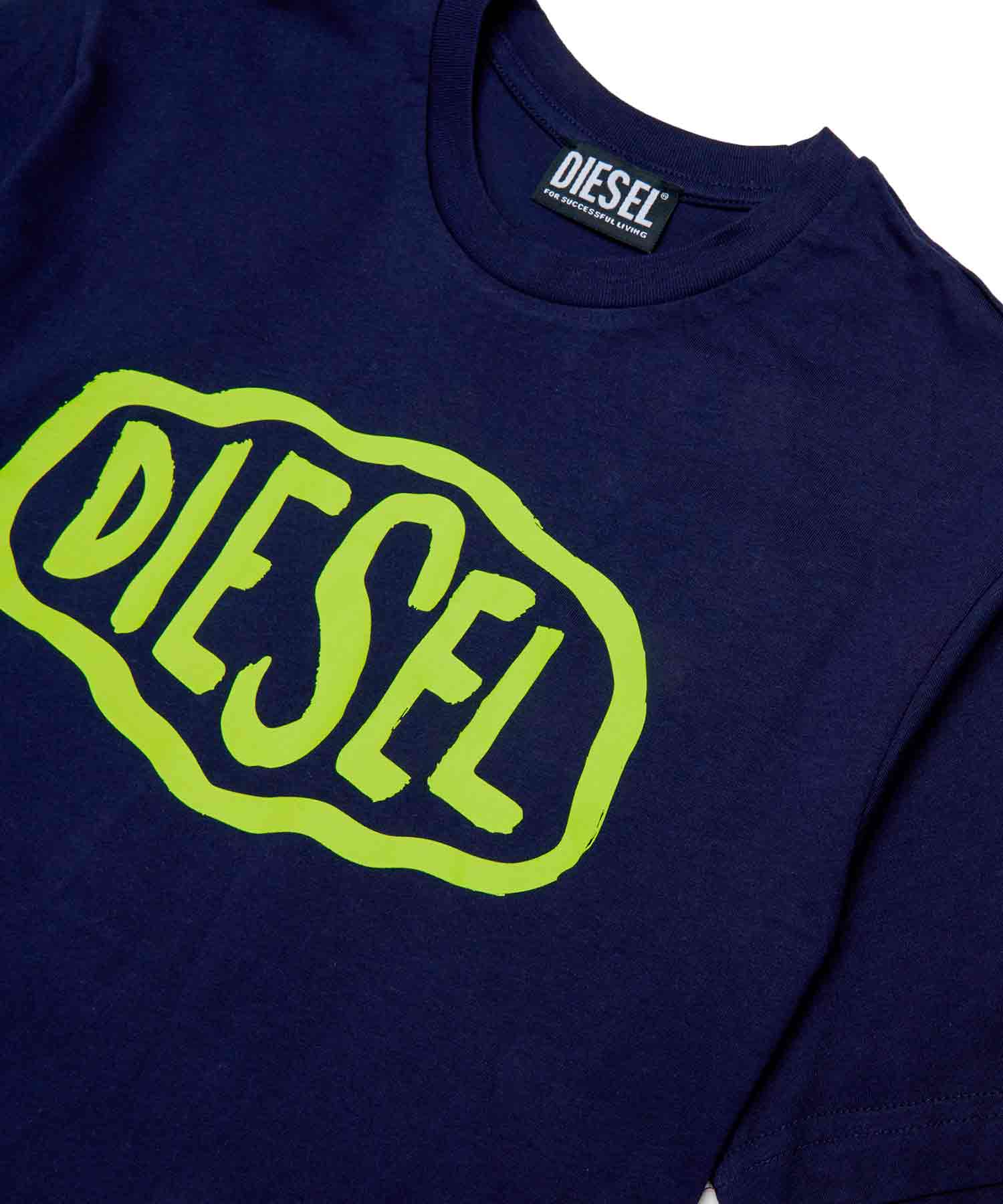 DIESEL(ディーゼル)Kids & Junior ブランドロゴ半袖Tシャツカットソー