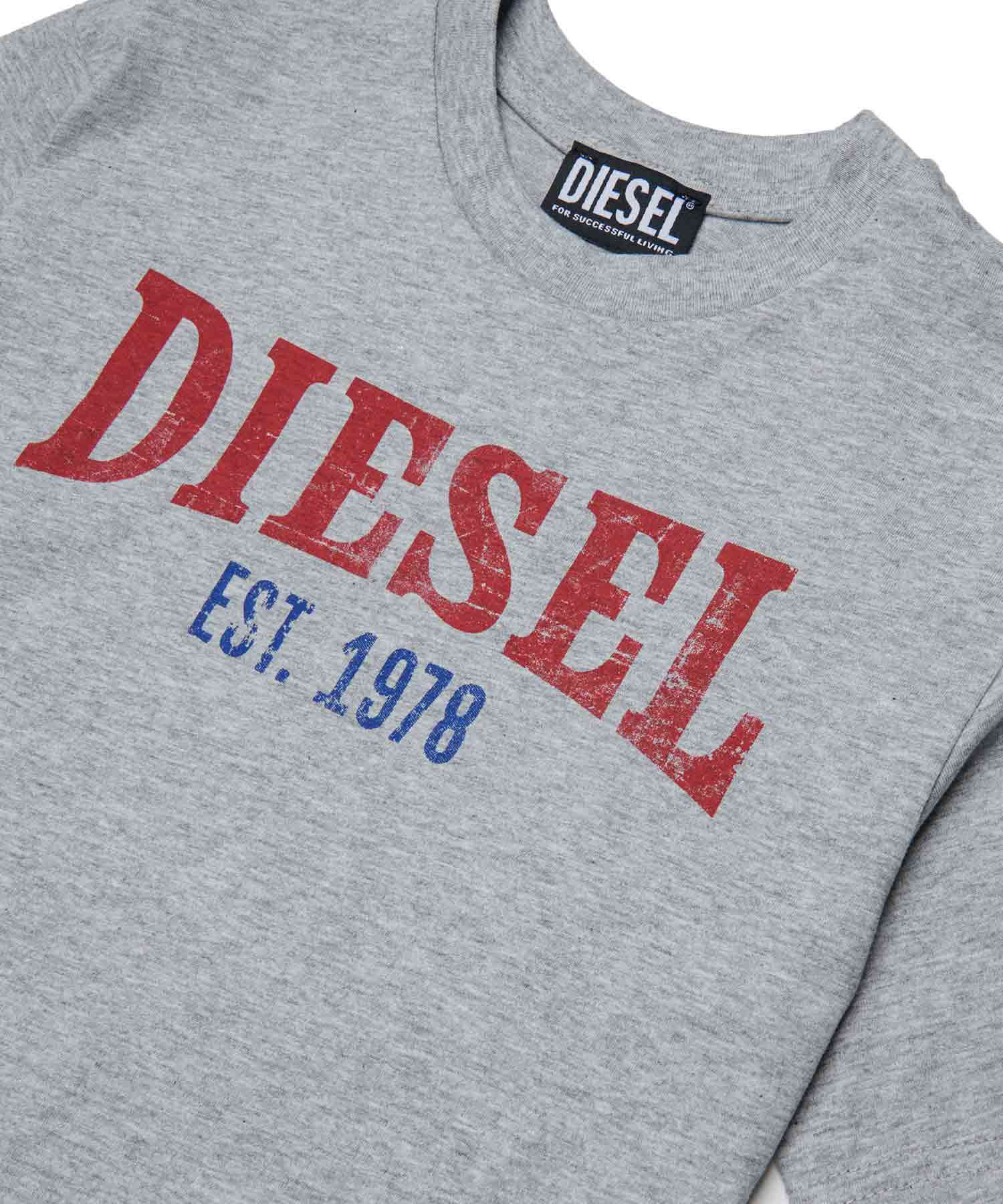 DIESEL(ディーゼル)Kids & Junior ブランドロゴ半袖Tシャツカットソー