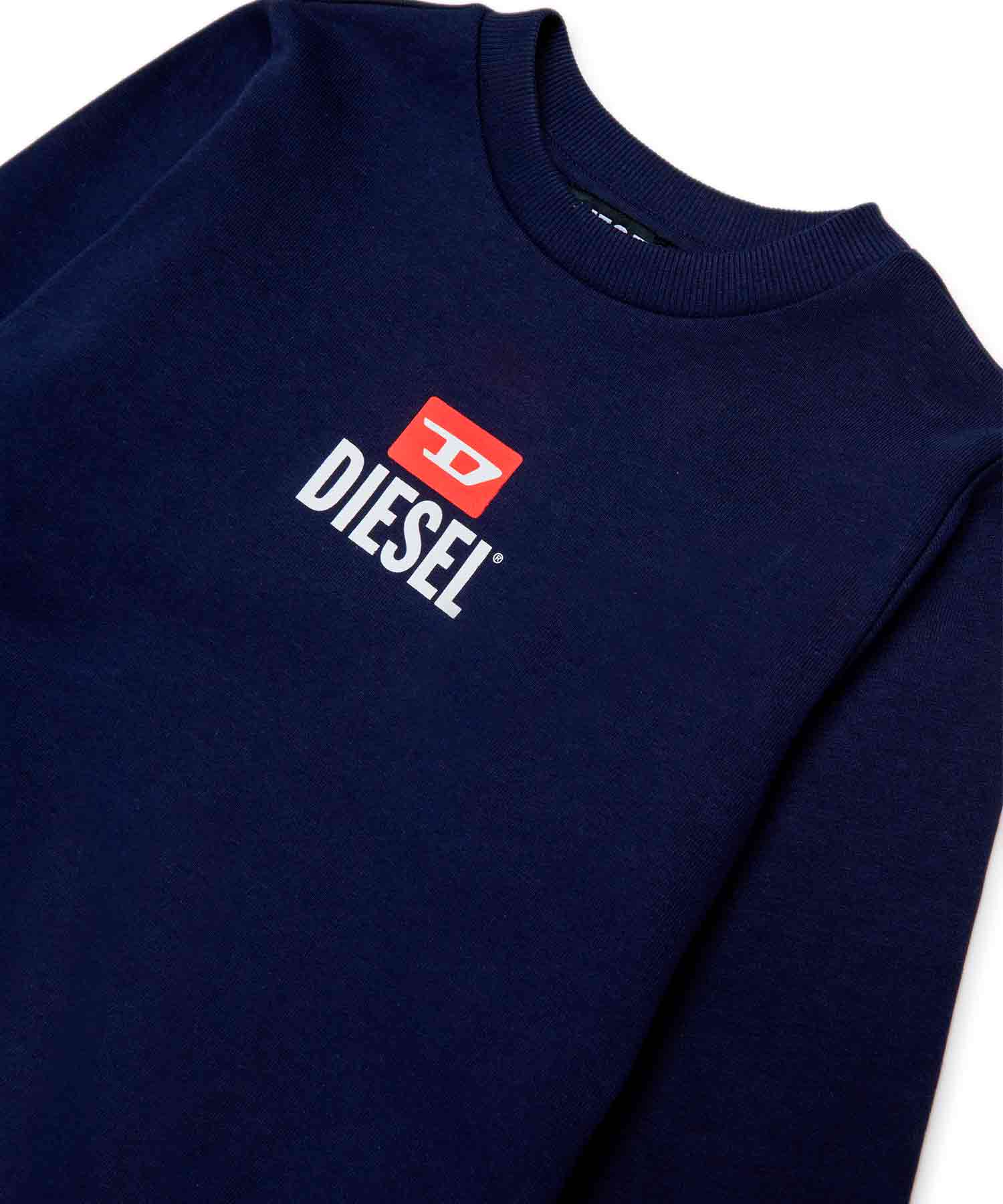 DIESEL(ディーゼル)Kids & Junior ワンポイントブランドロゴスウェット
