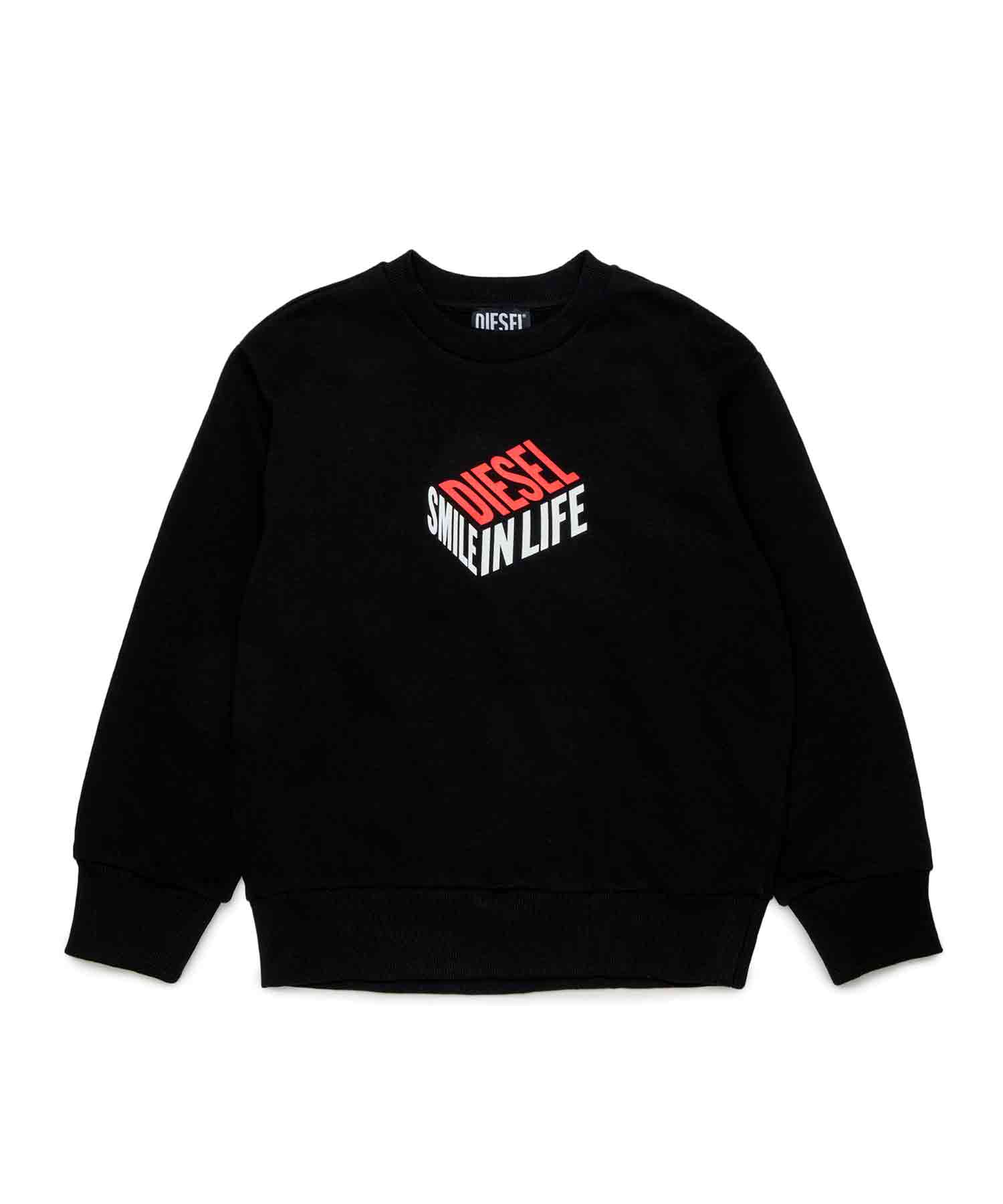 DIESEL(ディーゼル)Kids & Junior ブランドロゴスウェットプルオーバー