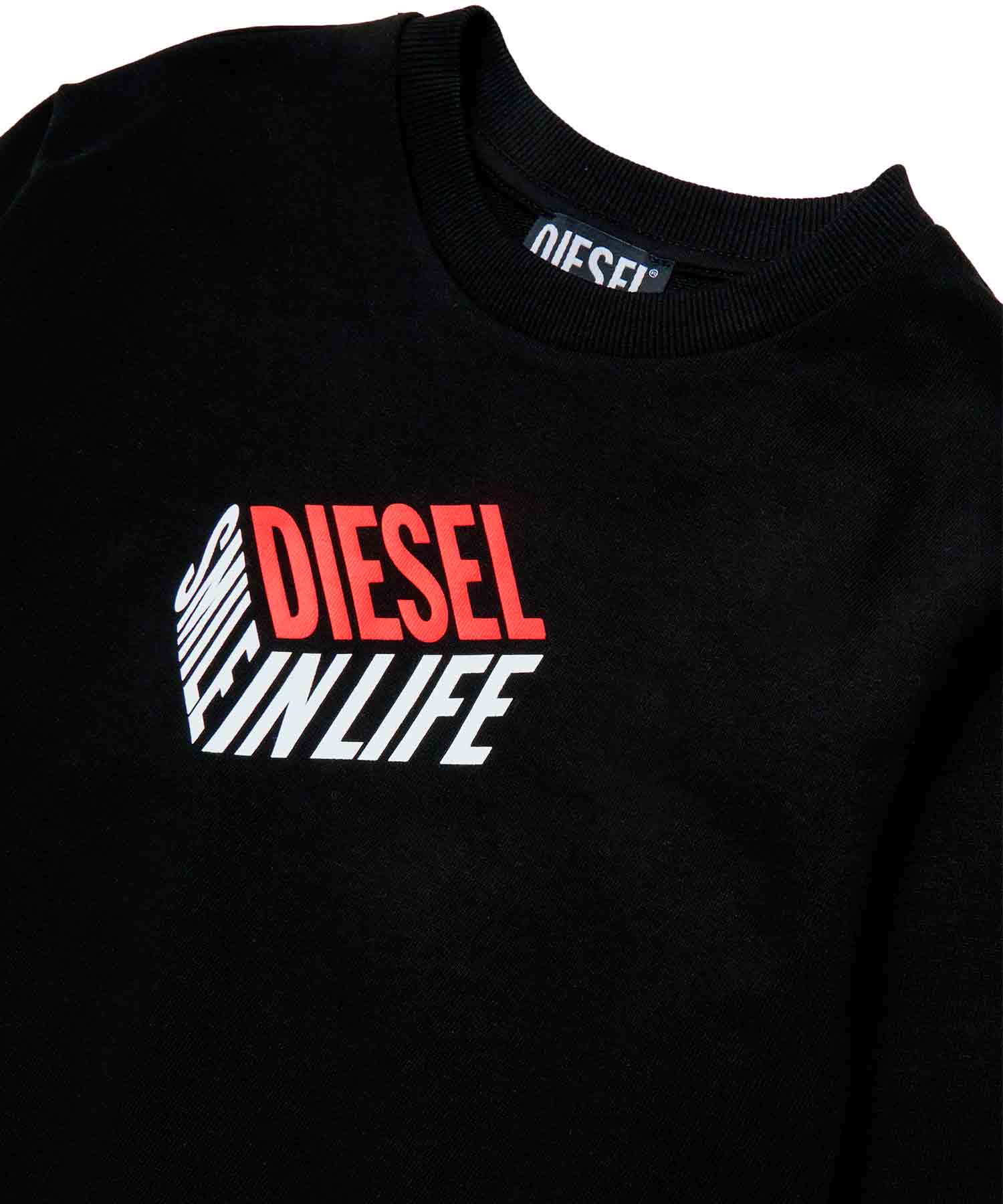 DIESEL(ディーゼル)Kids & Junior ブランドロゴスウェットプルオーバー