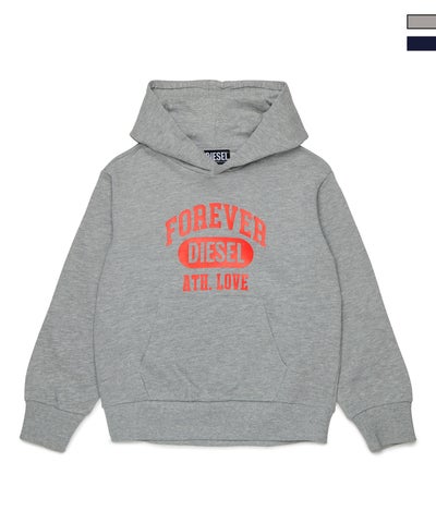DIESEL(ディーゼル)Kids & Junior ワンポイントブランドロゴスウェット 