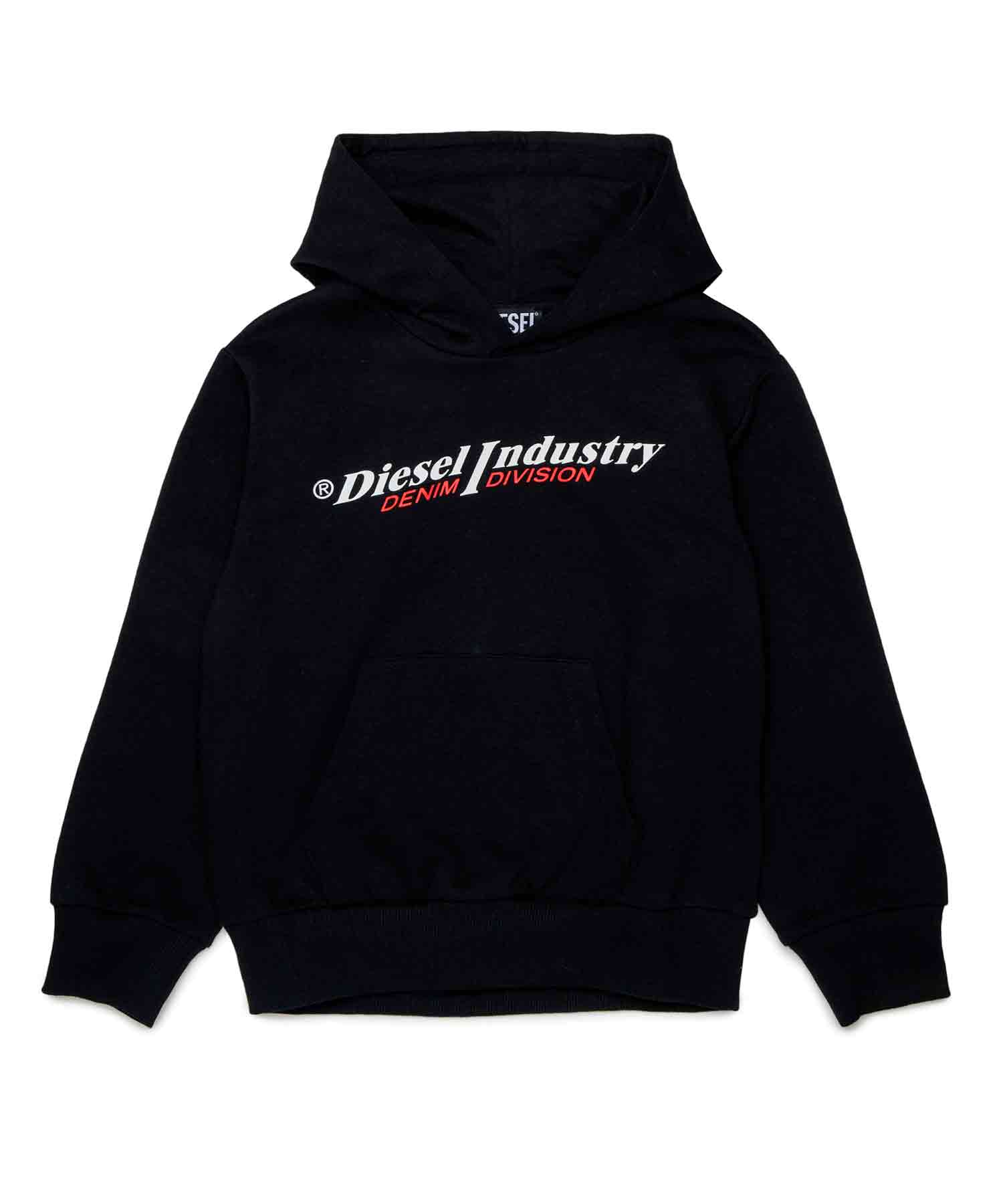 DIESEL(ディーゼル)Kids & Junior ブランドロゴフーディーパーカー