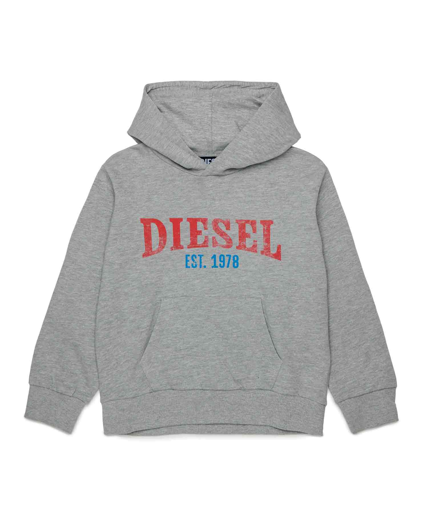 DIESEL(ディーゼル)Kids & Junior ブランドロゴフーディーパーカー