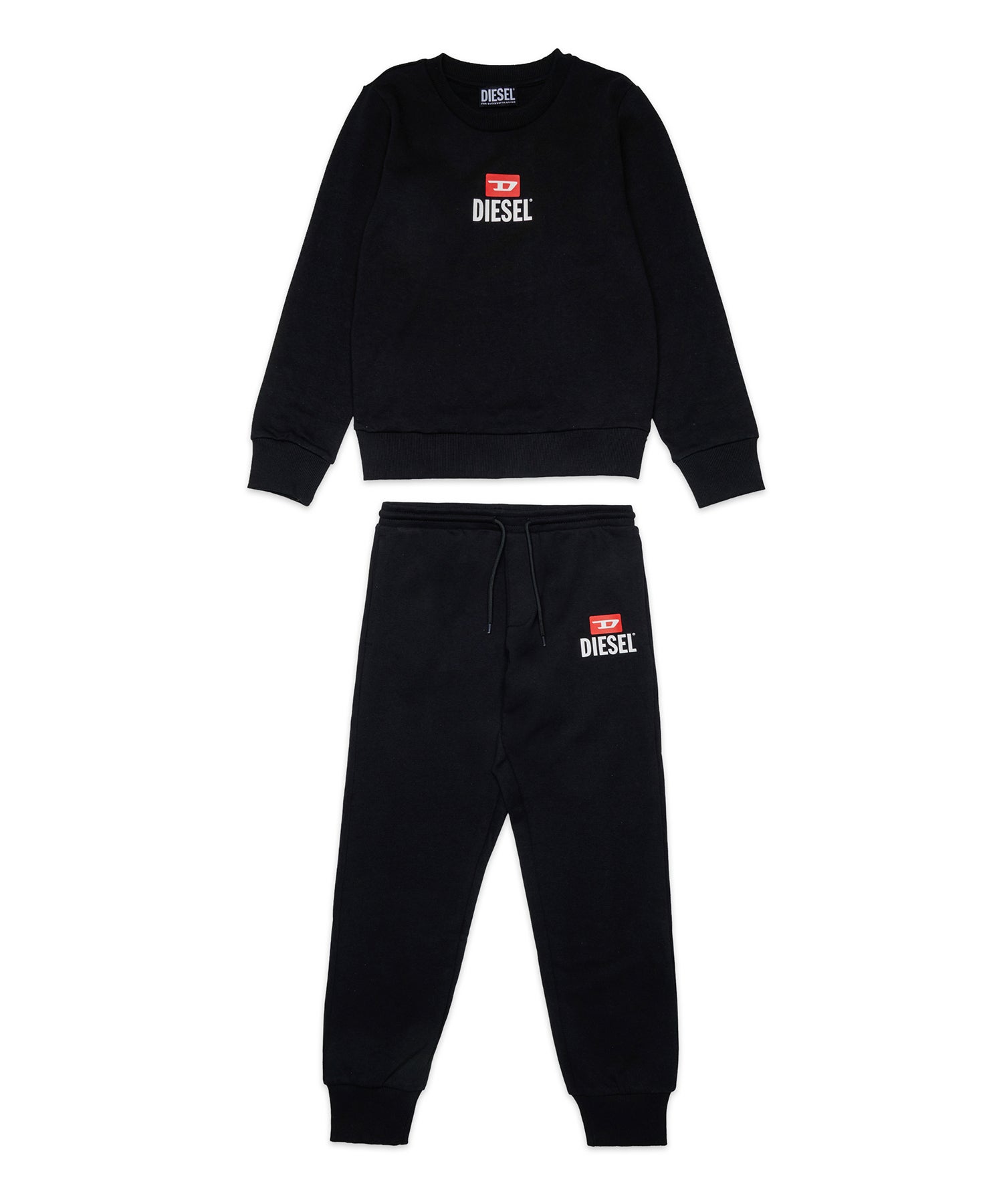 Diesel フーディとスウェットパンツ セット DIESEL（ディーゼル） メンズ セットアップ スウェット ロゴ ライン