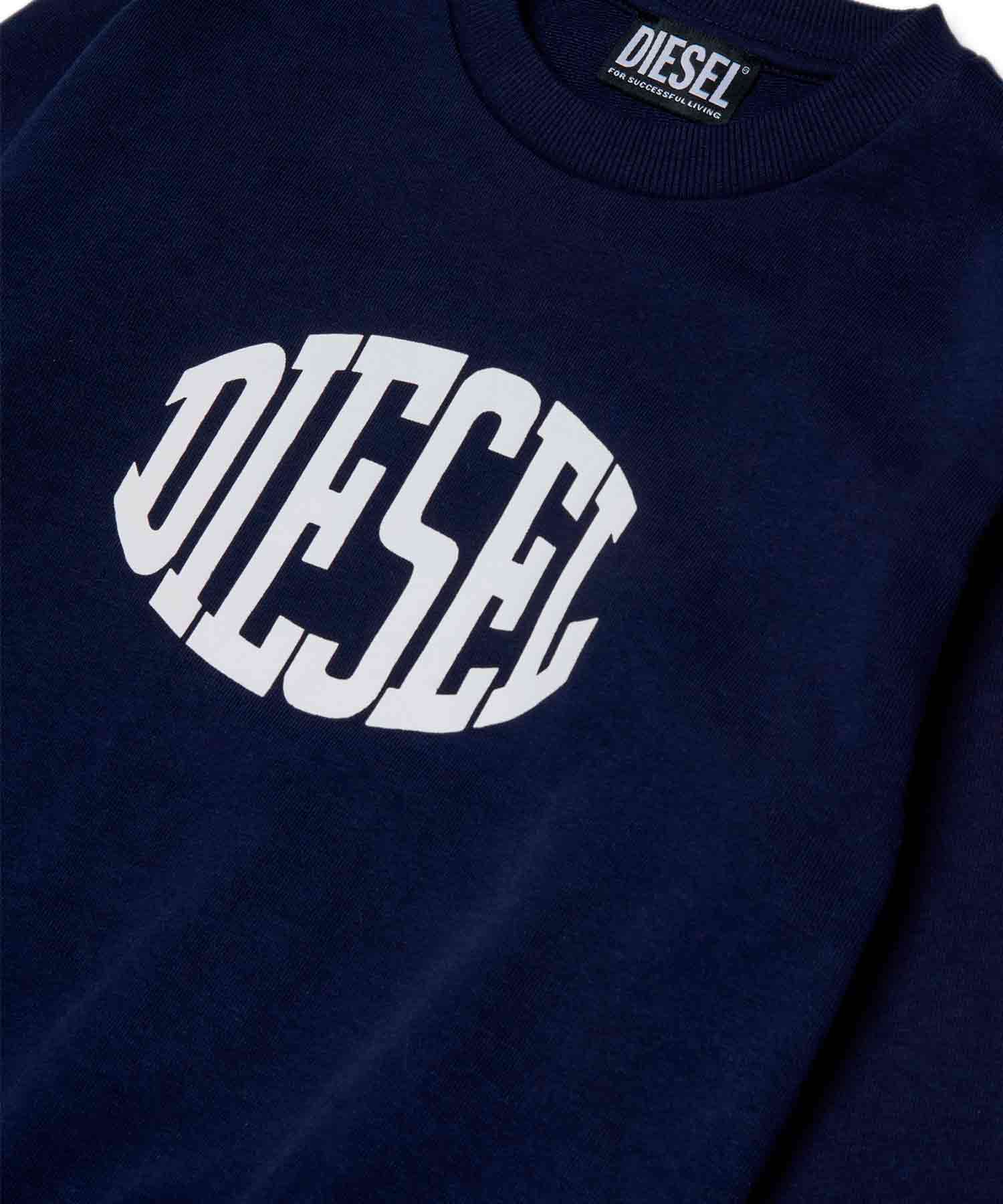 DIESEL(ディーゼル)Kids & Junior ワンポイントブランドロゴスウェット