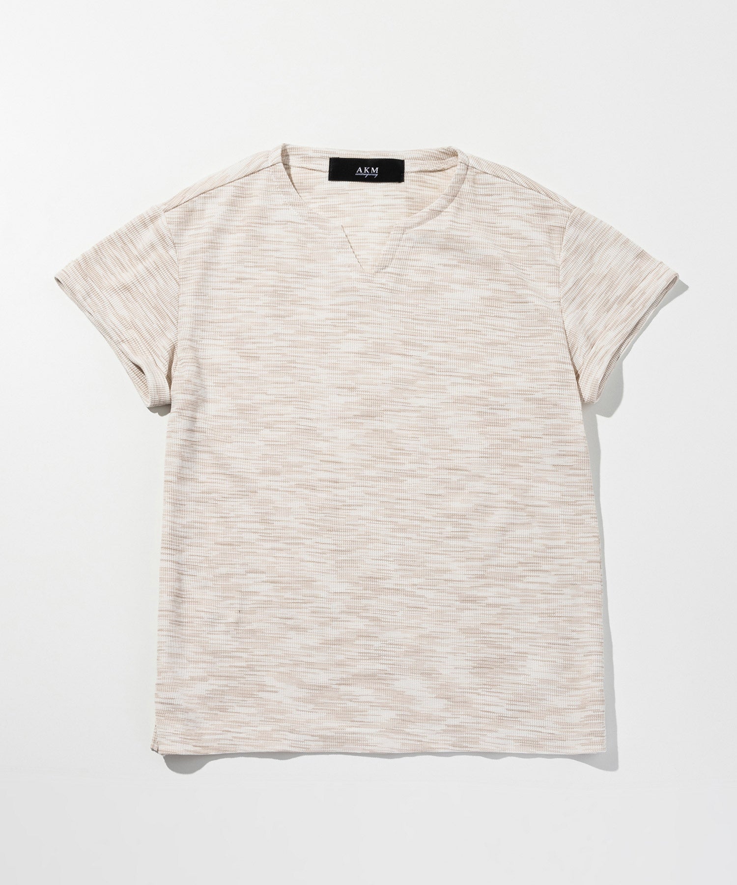 AKM Tシャツ　Lサイズ　新品　③ AKM Contemporary(エイケイエムコンテンポラリー)マルチボーダー