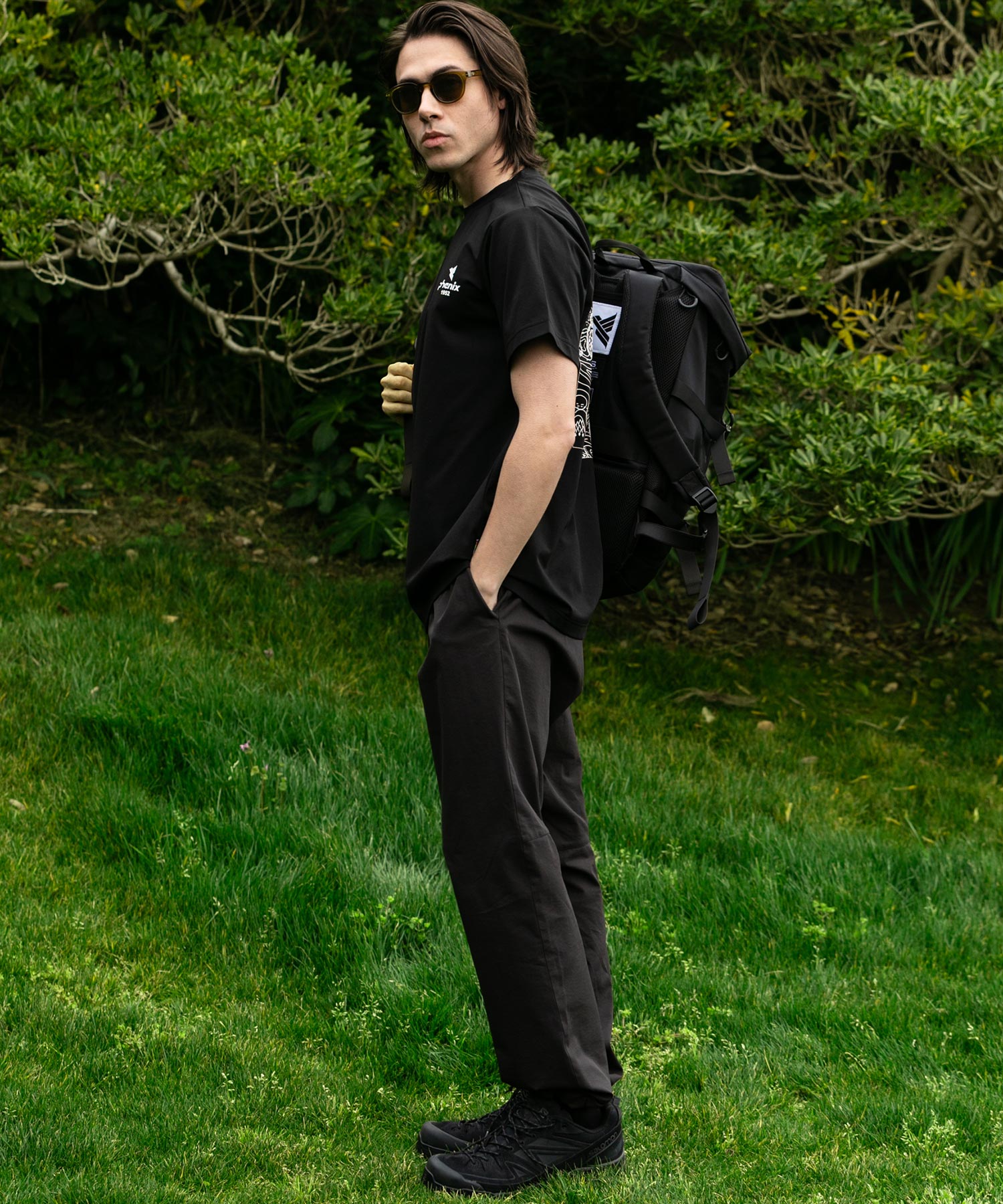 phenix outdoor(フェニックスアウトドア)PHENIX BACK PRINT T-SHIRTS