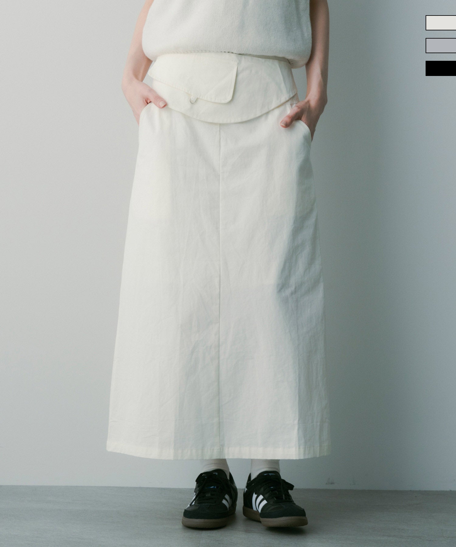 SERENO(セレーノ)2WAYサッシュベルトスカート | SHIFFON公式通販サイト 