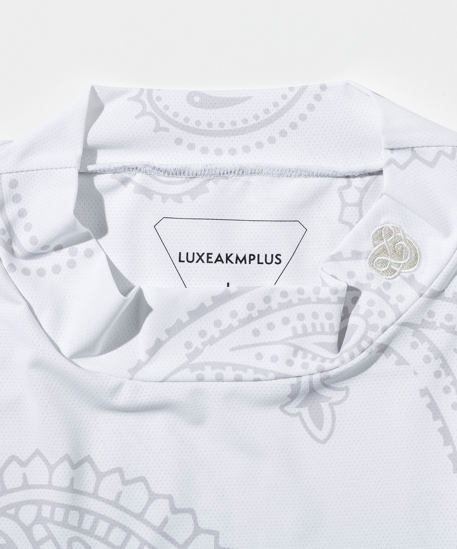LUXEAKMPLUS(リュクスエイケイエムプラス)ゴルフ ペイズリーモック