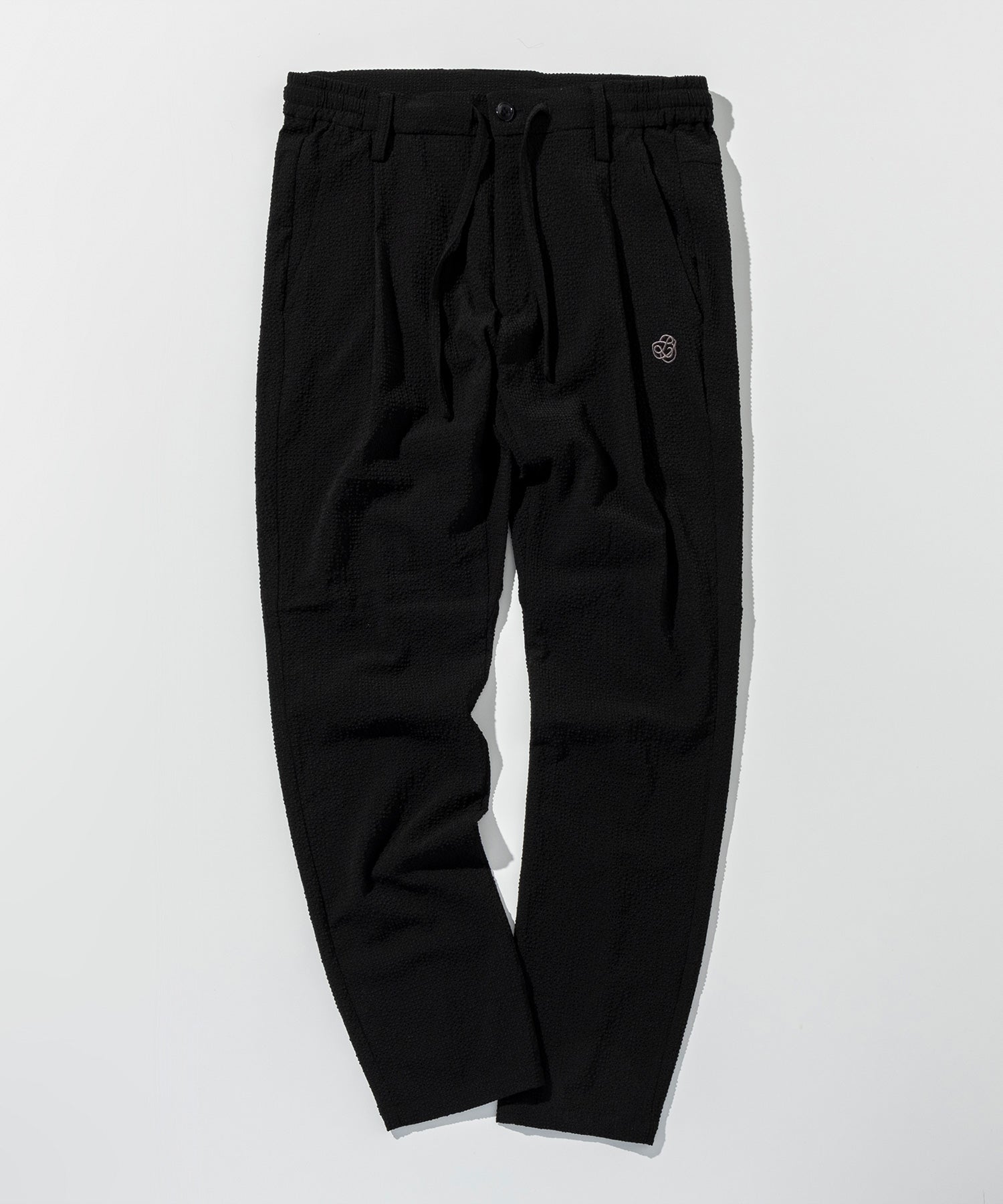 ☆新品☆LUXEAKMPLUS リュクスエーケーエムプラスブラック L LUXEAKMPLUS(リュクスエイケイエムプラス)ゴルフ シアサッカーブリーザ