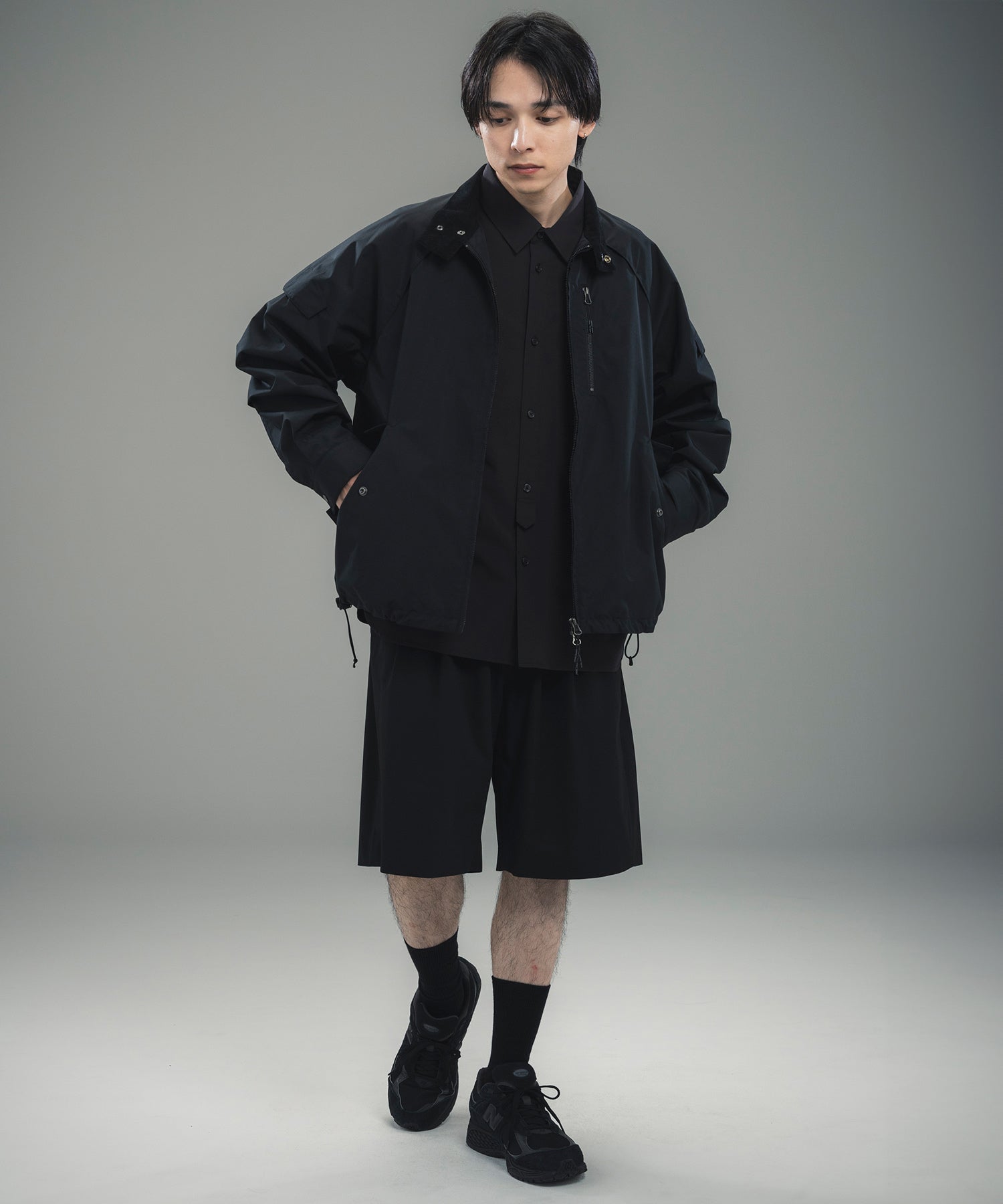 phenix(プラスフェニックス)2-TUCK HALF SLACKS / ツータック ハーフ